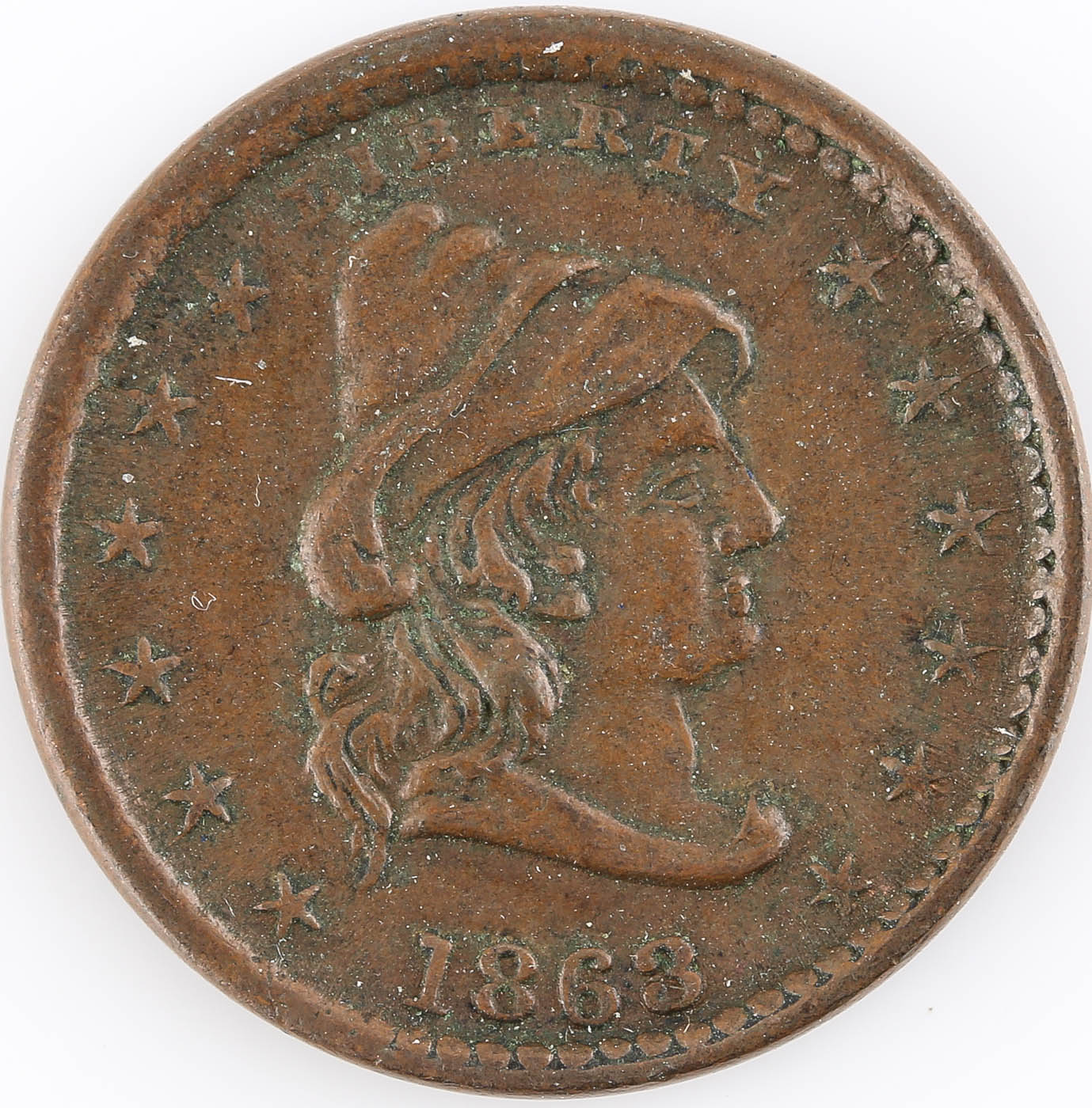 1863 Civil War Token: "Our Army"