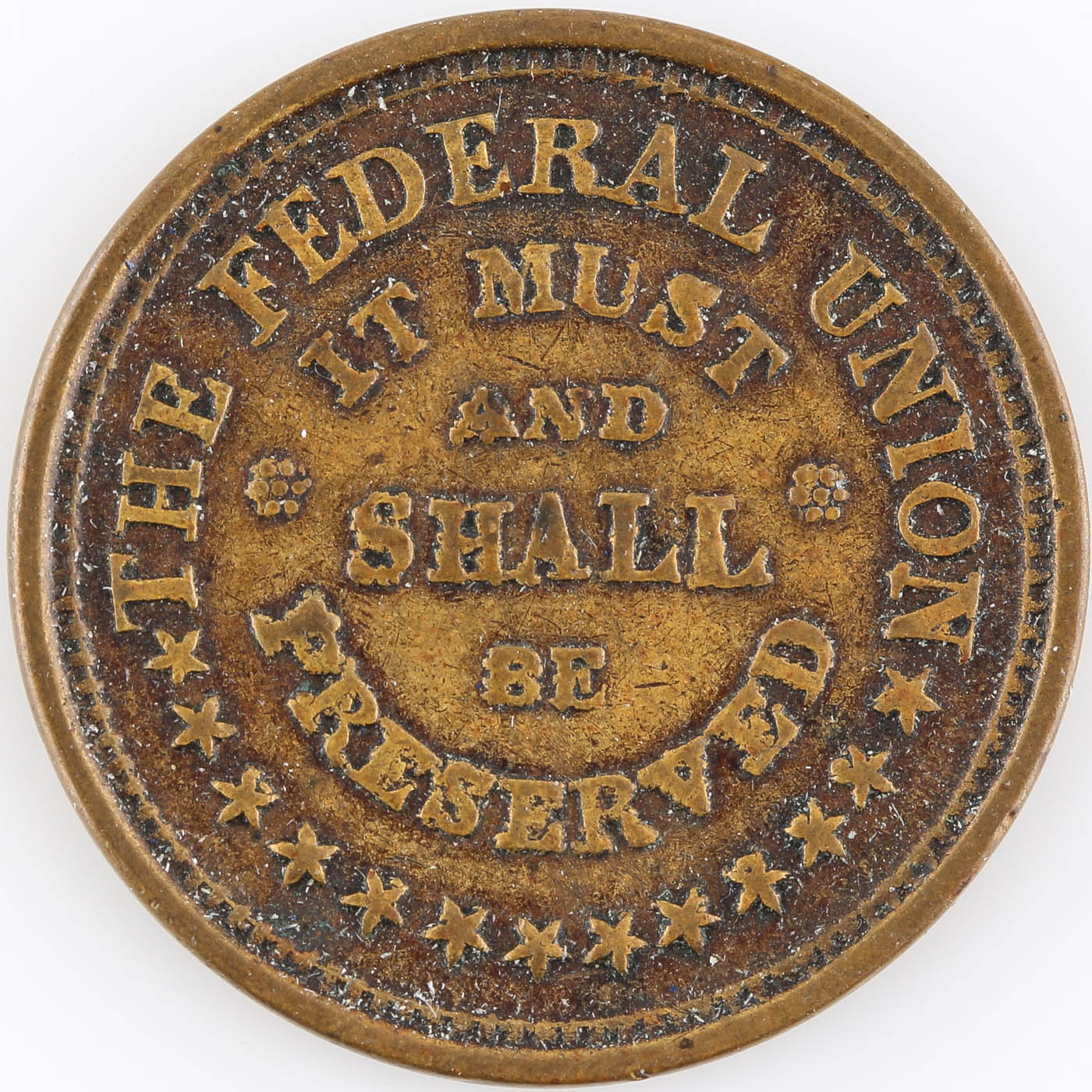 Civil War Era Token: "Army and Navy"