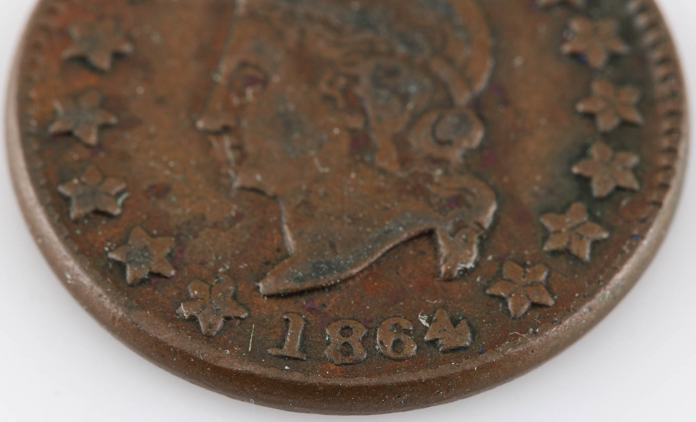 1864 Civil War Token: "Our Card"