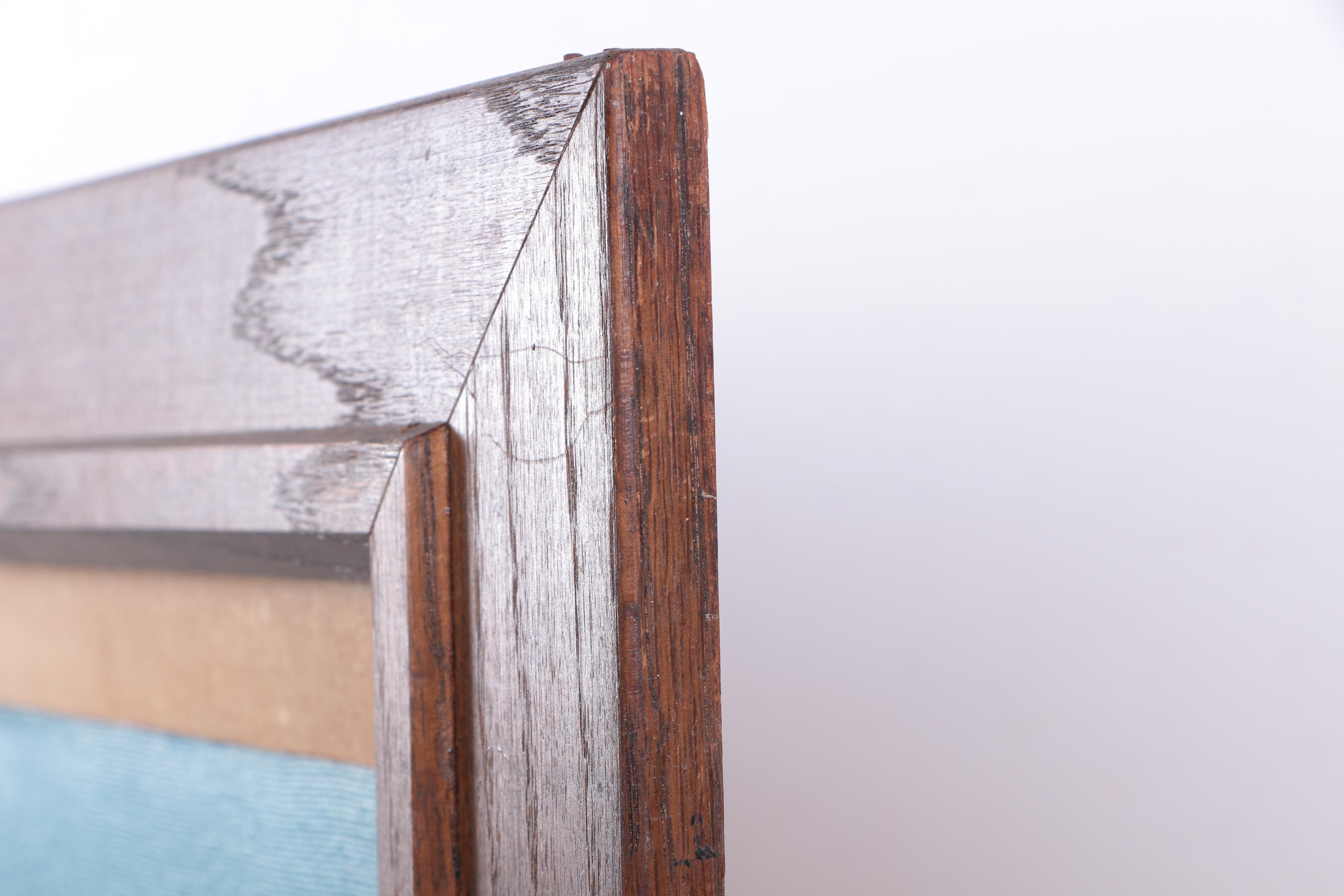 Farrington Oil Painting on Canvas of a City Skyline