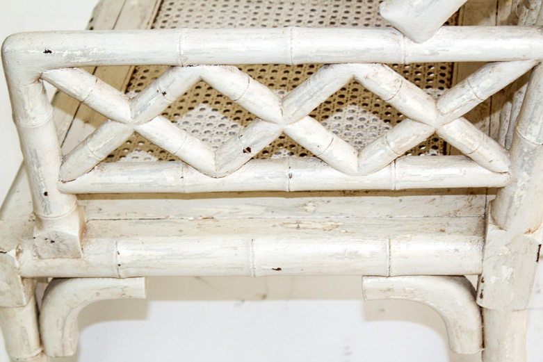 Vintage Bamboo Wingback Chairs by Guildmaster