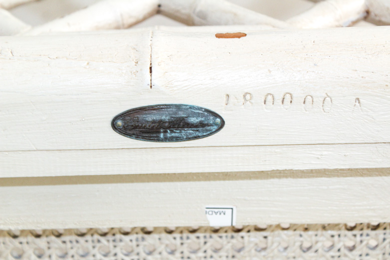 Vintage Bamboo Wingback Chairs by Guildmaster