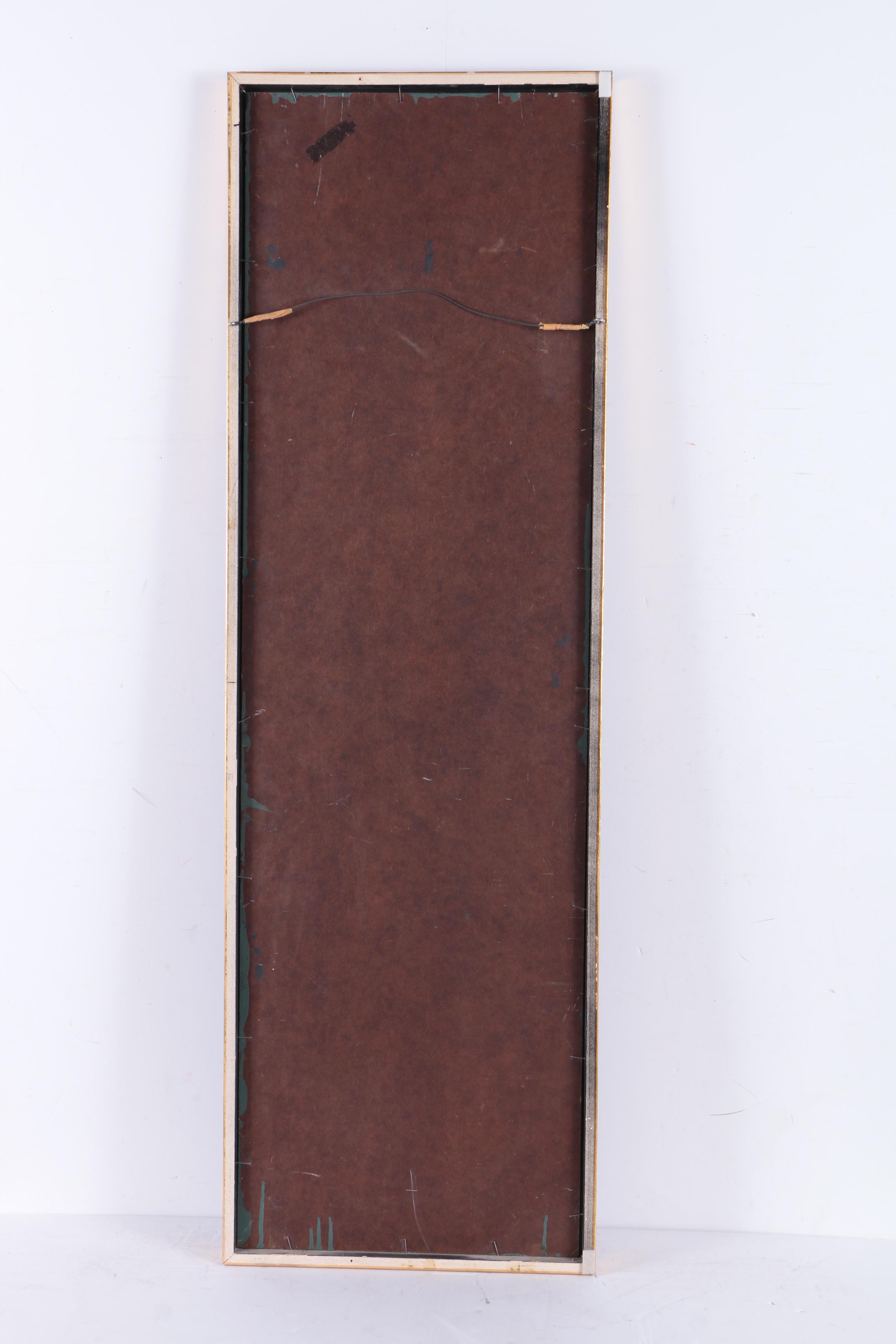 Doris Adams Oil Painting on Masonite of Flowers