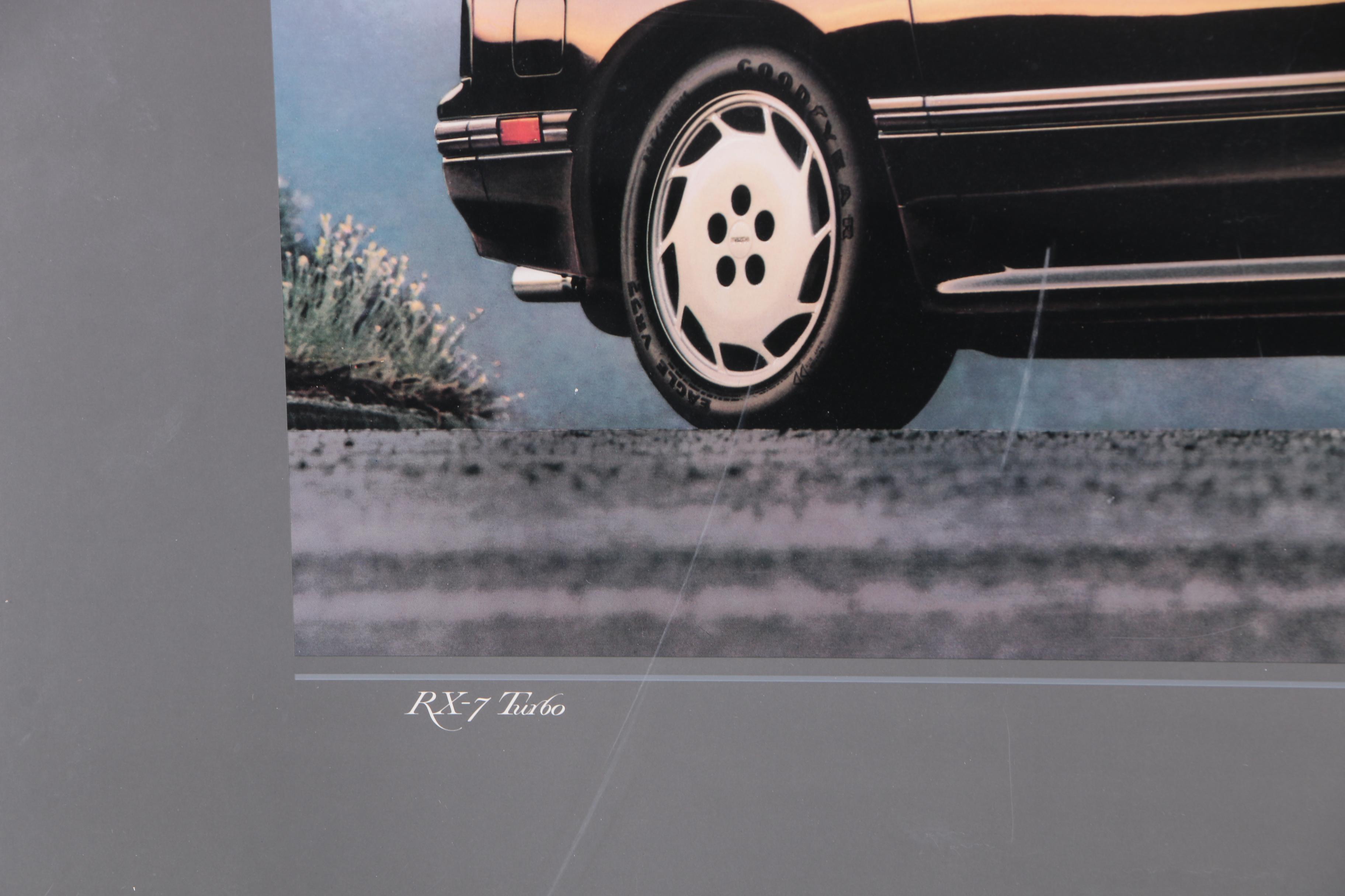 Digital Photograph on Paper of 1987 Mazda RX-7 Turbo