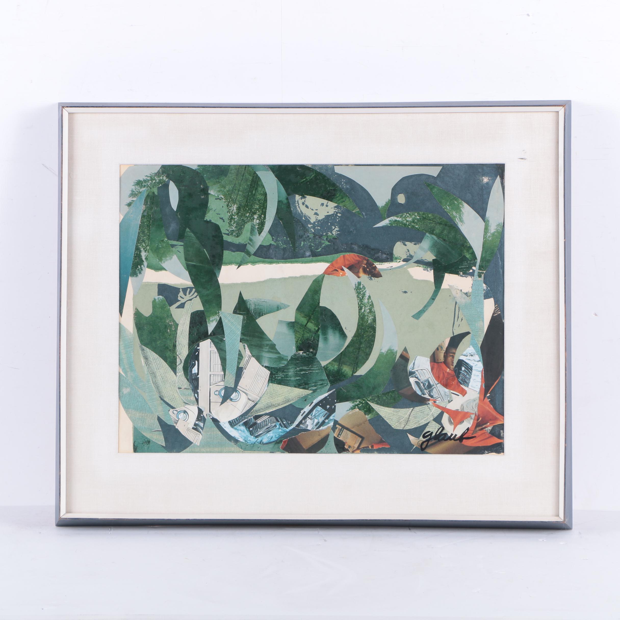 Glaub Cut Paper Collage