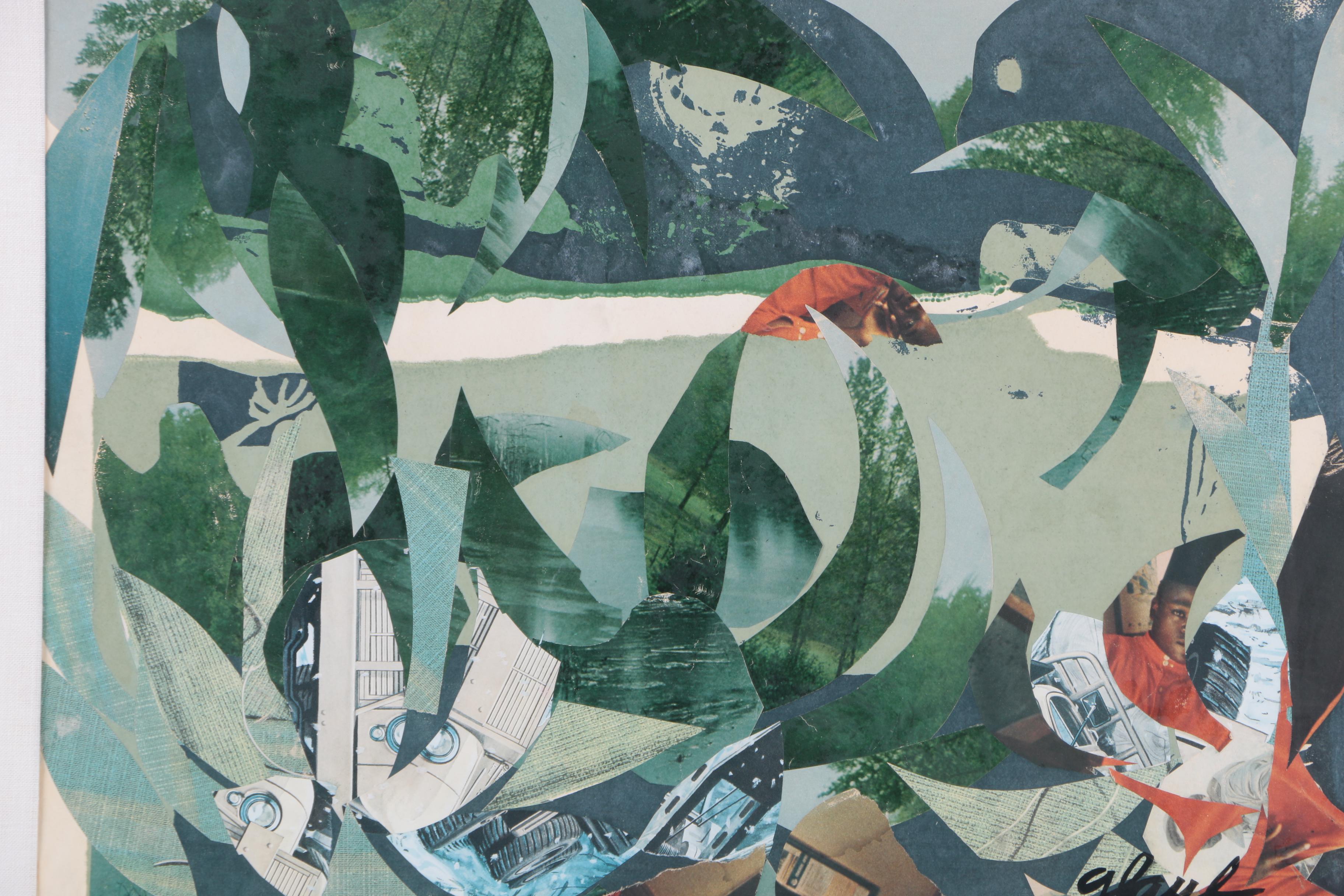 Glaub Cut Paper Collage