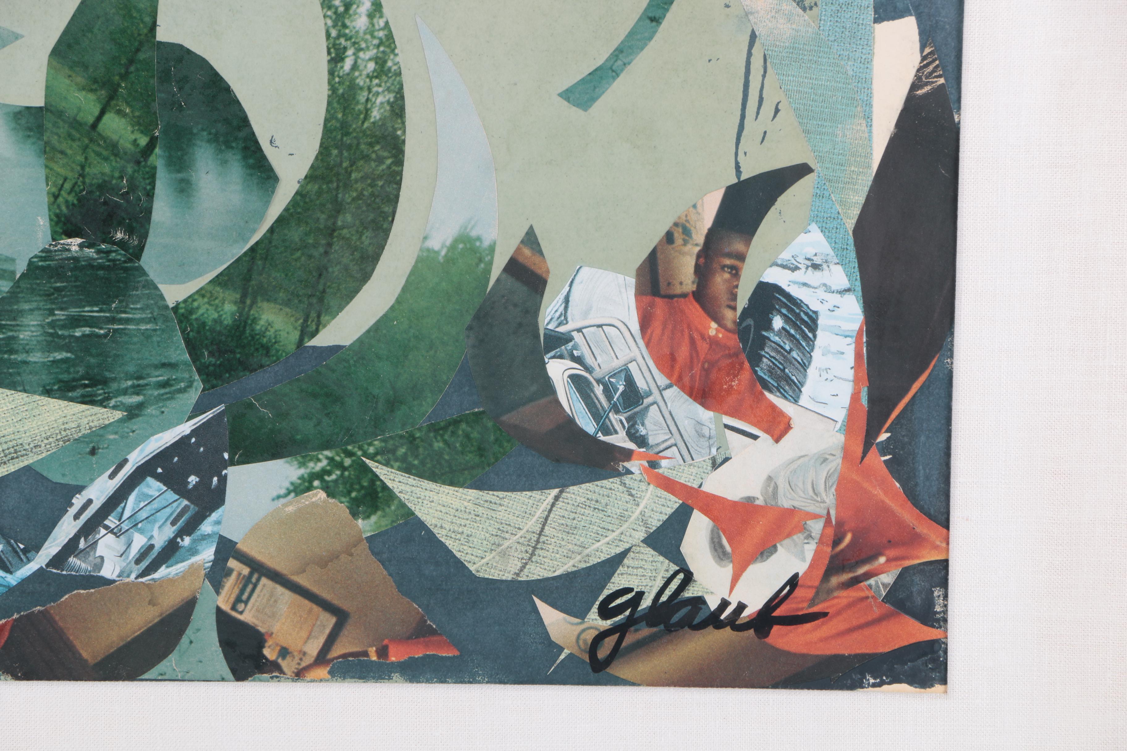 Glaub Cut Paper Collage