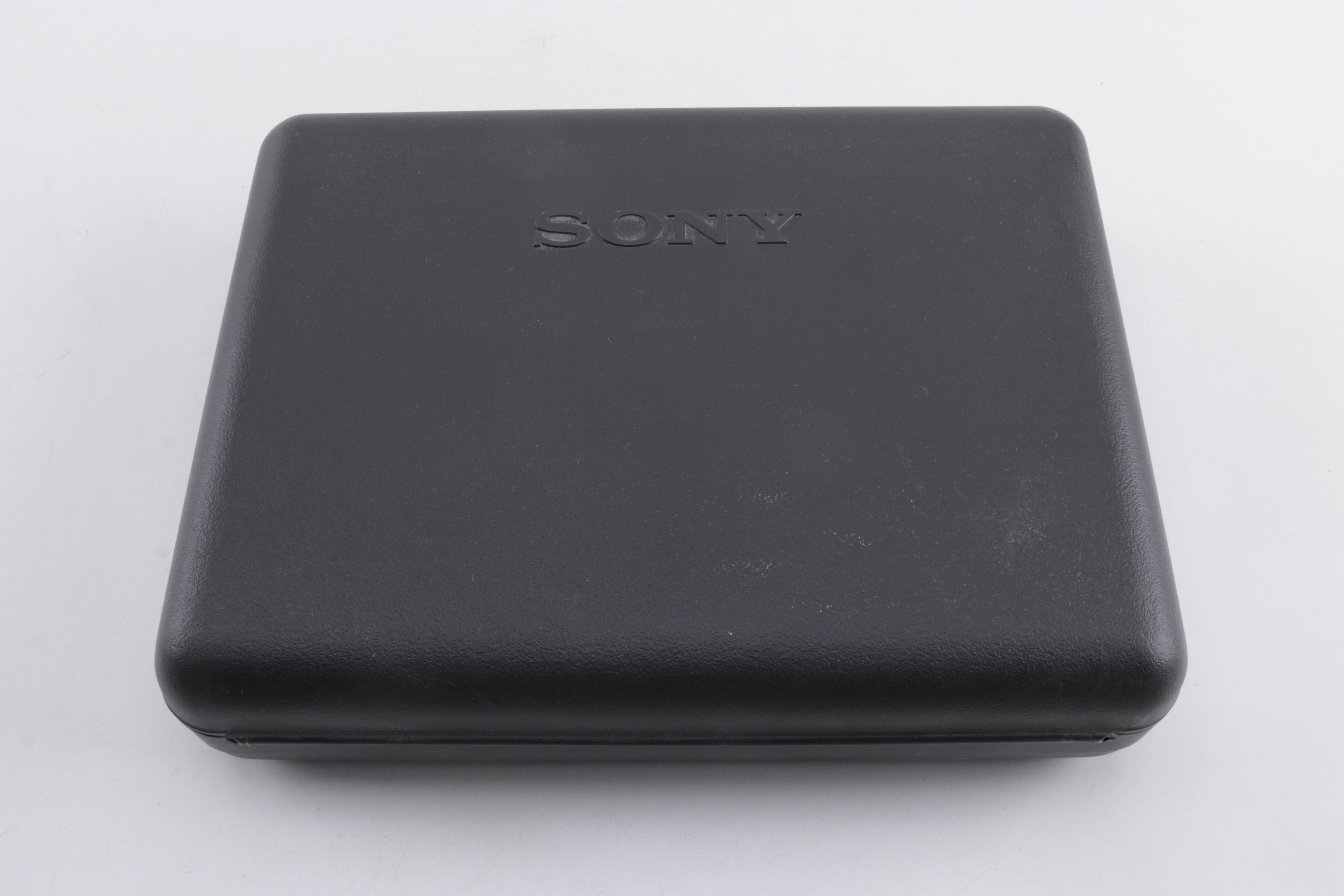 Sony Shortwave Radio And Vintage Phonic Mirror Speech Playback Recorder