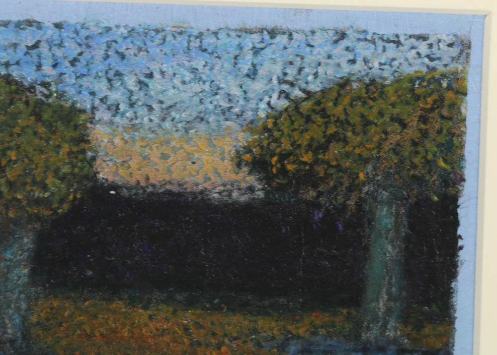 Edgar Hatten Oil Painting "Two Trees"