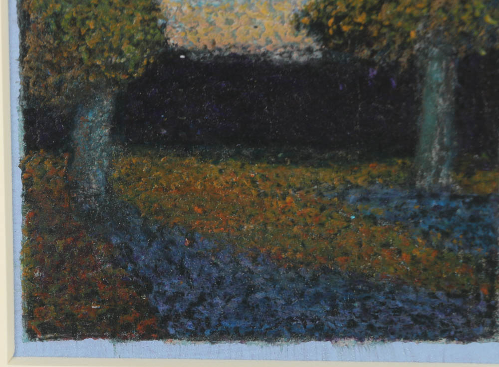 Edgar Hatten Oil Painting "Two Trees"