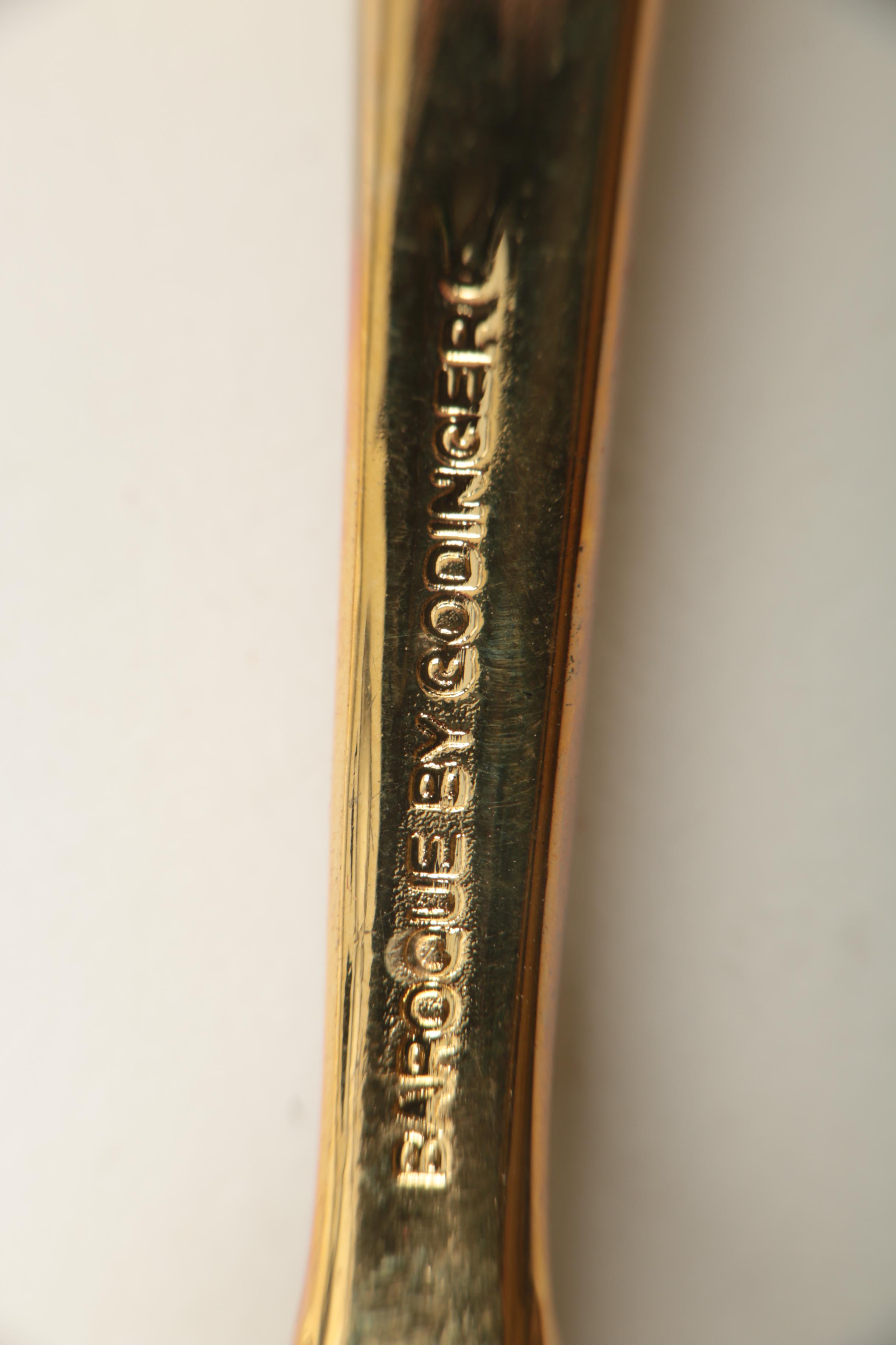 Godinger "Baroque" Gold Electroplate Flatware