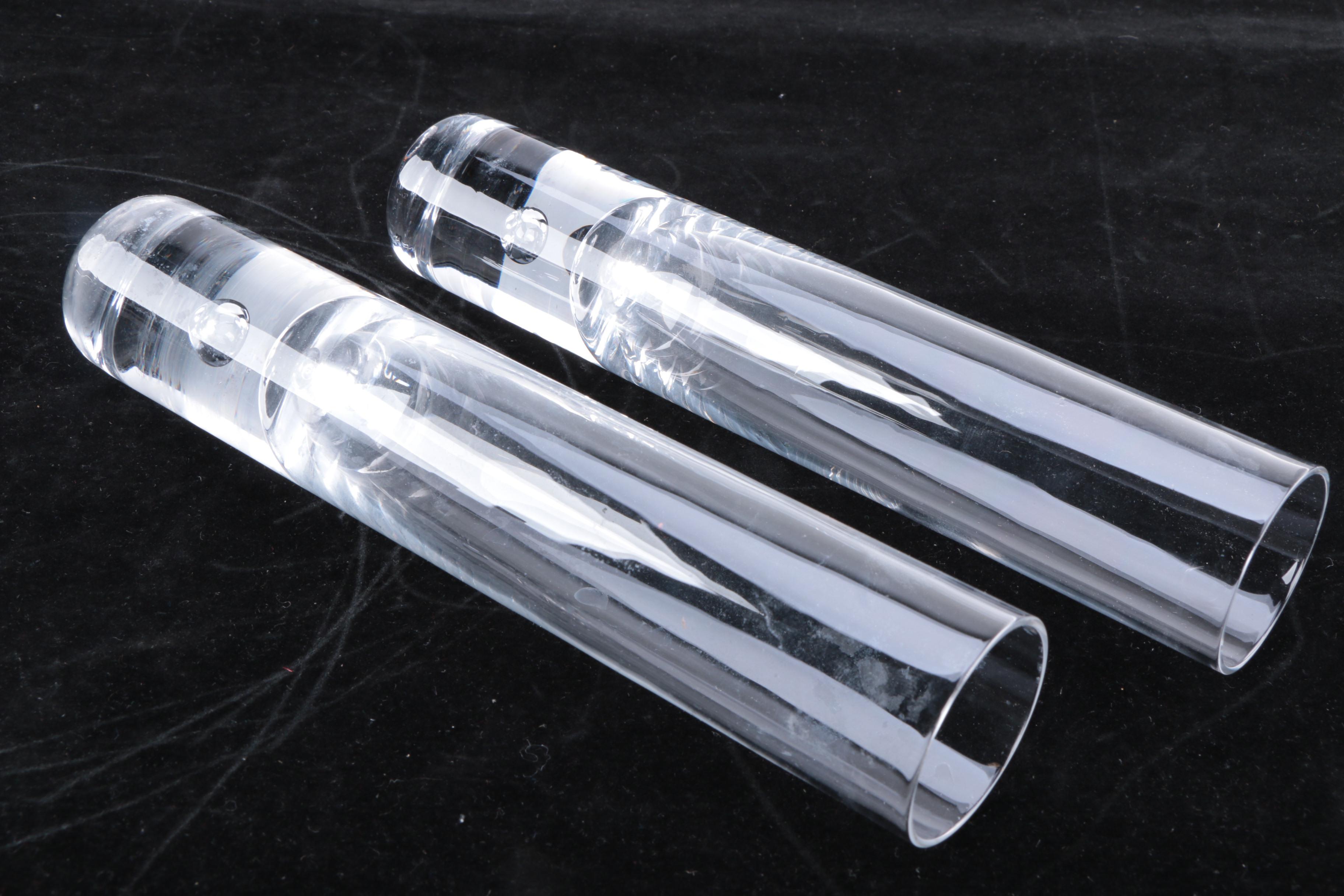 Contemporary Glass Bud Vases