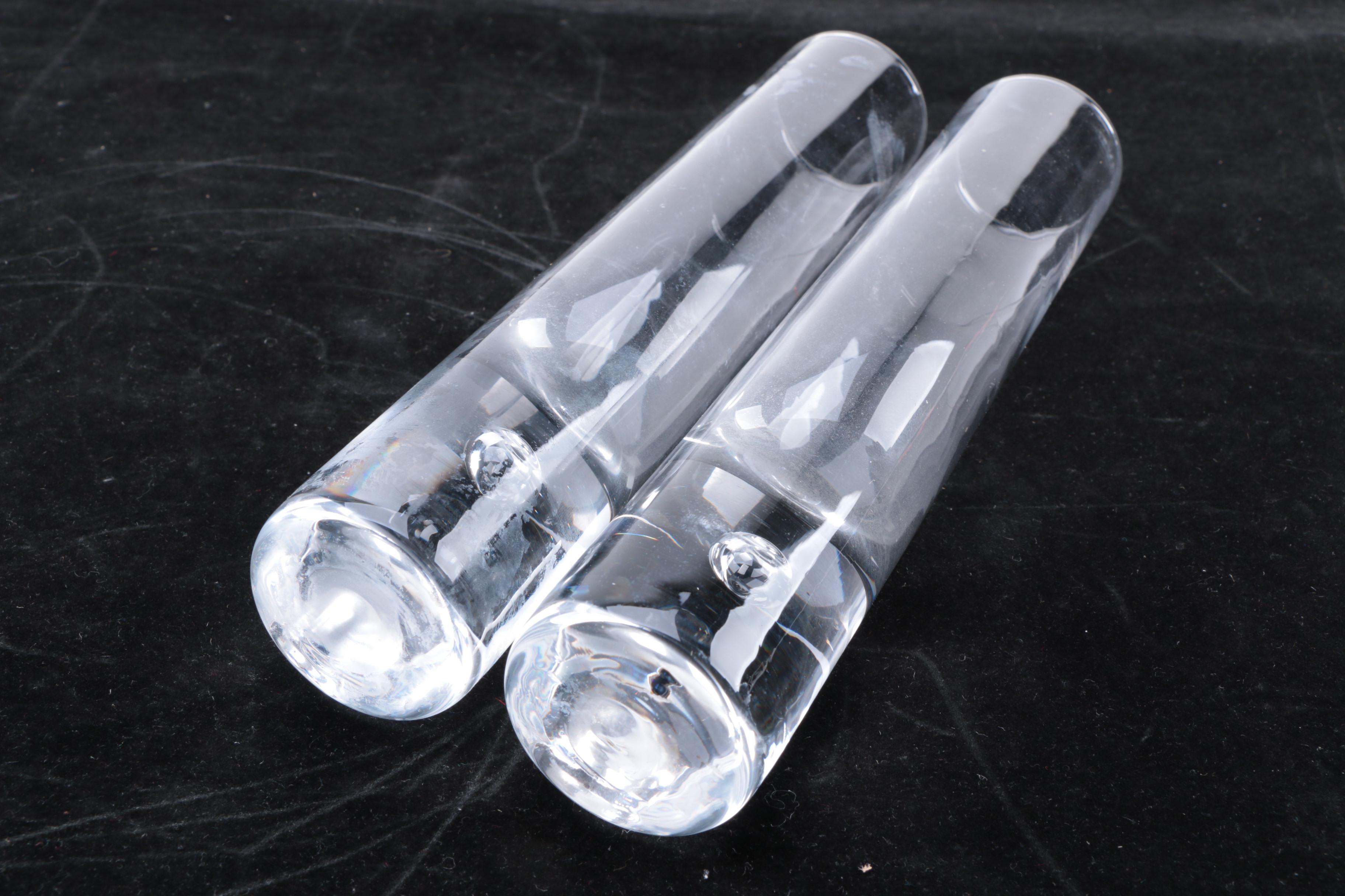 Contemporary Glass Bud Vases
