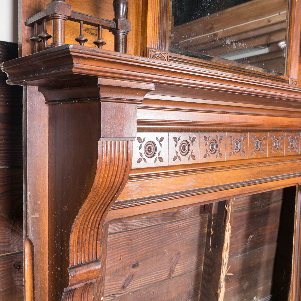 Antique Eastlake Fireplace Mantel