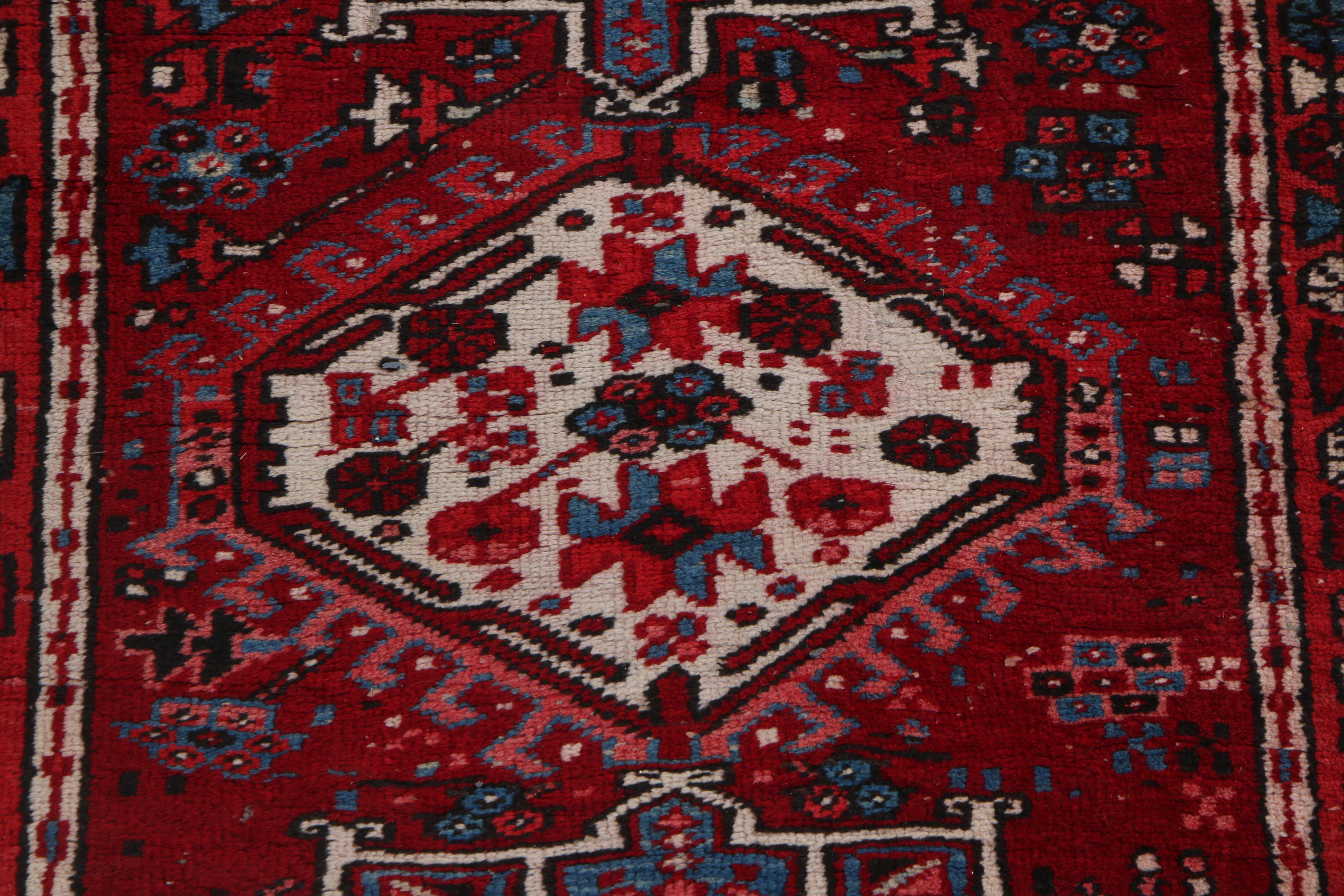 Hand-Knotted Persian Karaja Wool Carpet Runner for Persepolis Rugs