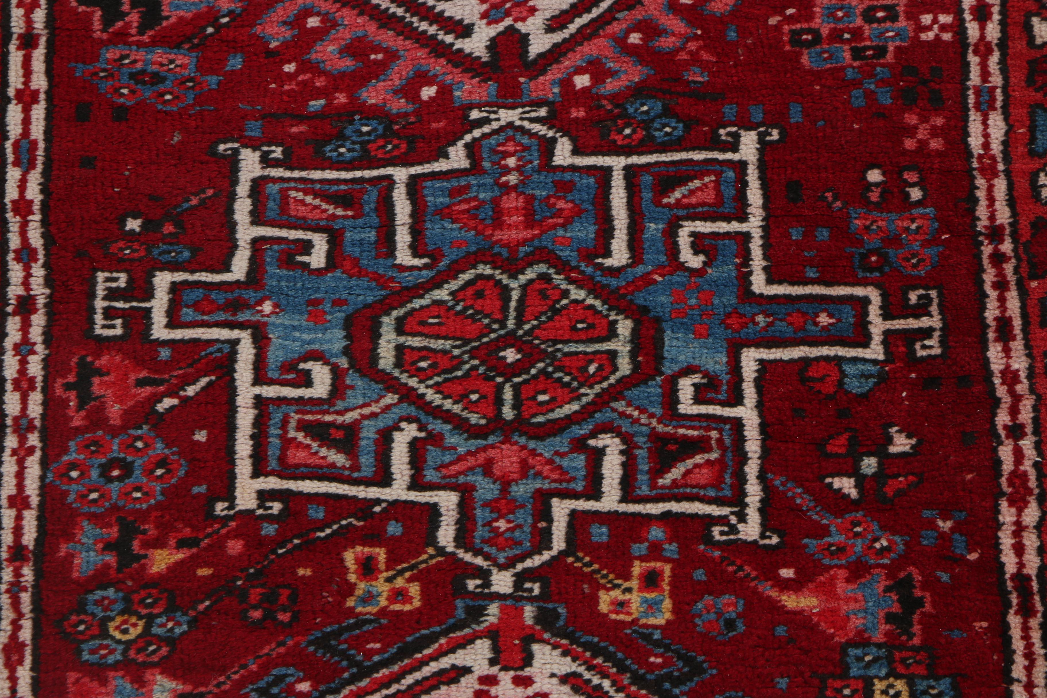 Hand-Knotted Persian Karaja Wool Carpet Runner for Persepolis Rugs