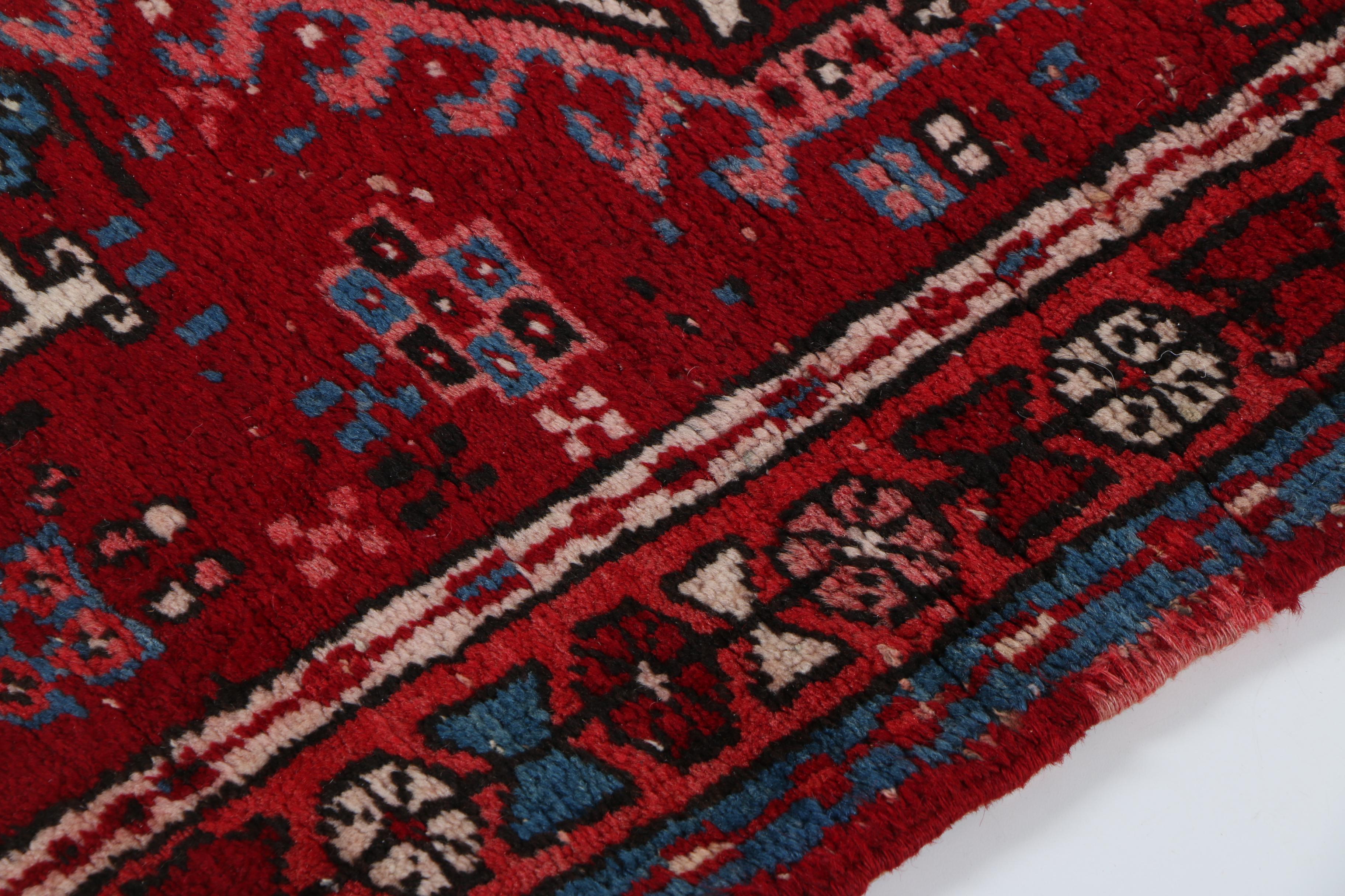 Hand-Knotted Persian Karaja Wool Carpet Runner for Persepolis Rugs