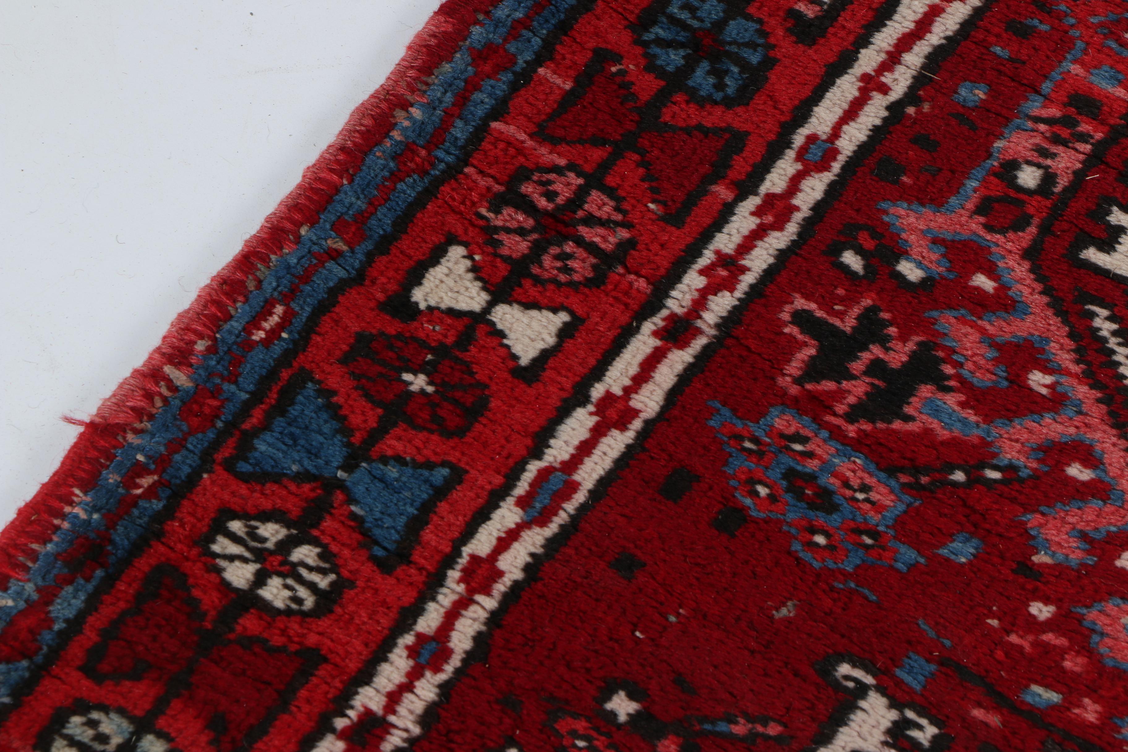 Hand-Knotted Persian Karaja Wool Carpet Runner for Persepolis Rugs