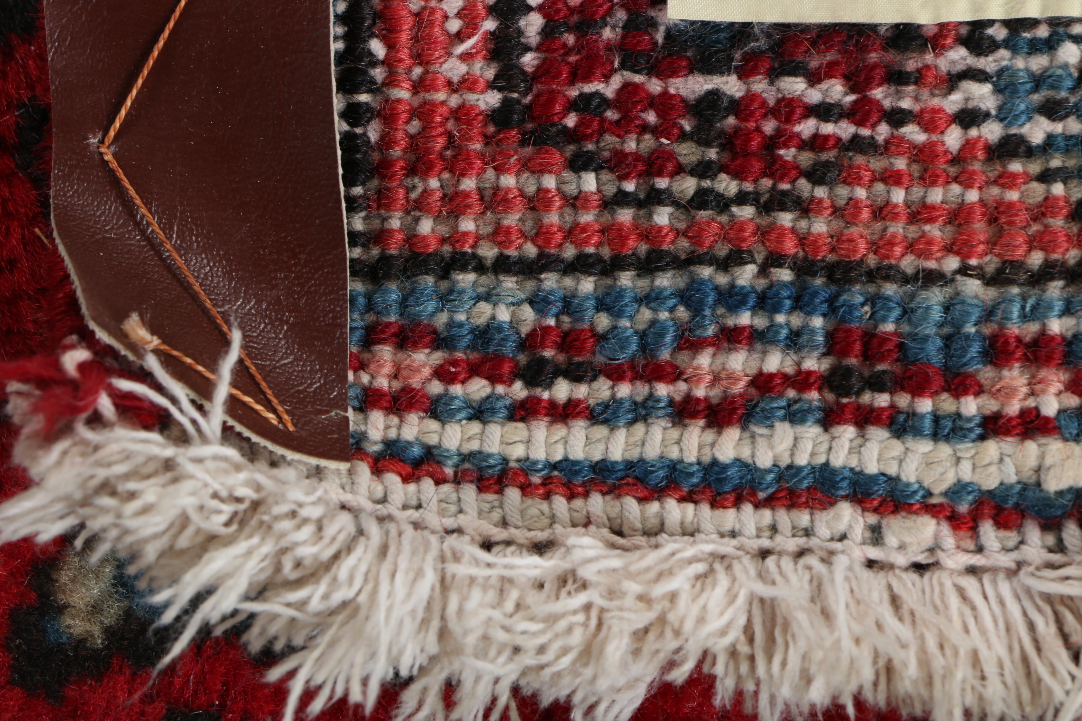 Hand-Knotted Persian Karaja Wool Carpet Runner for Persepolis Rugs