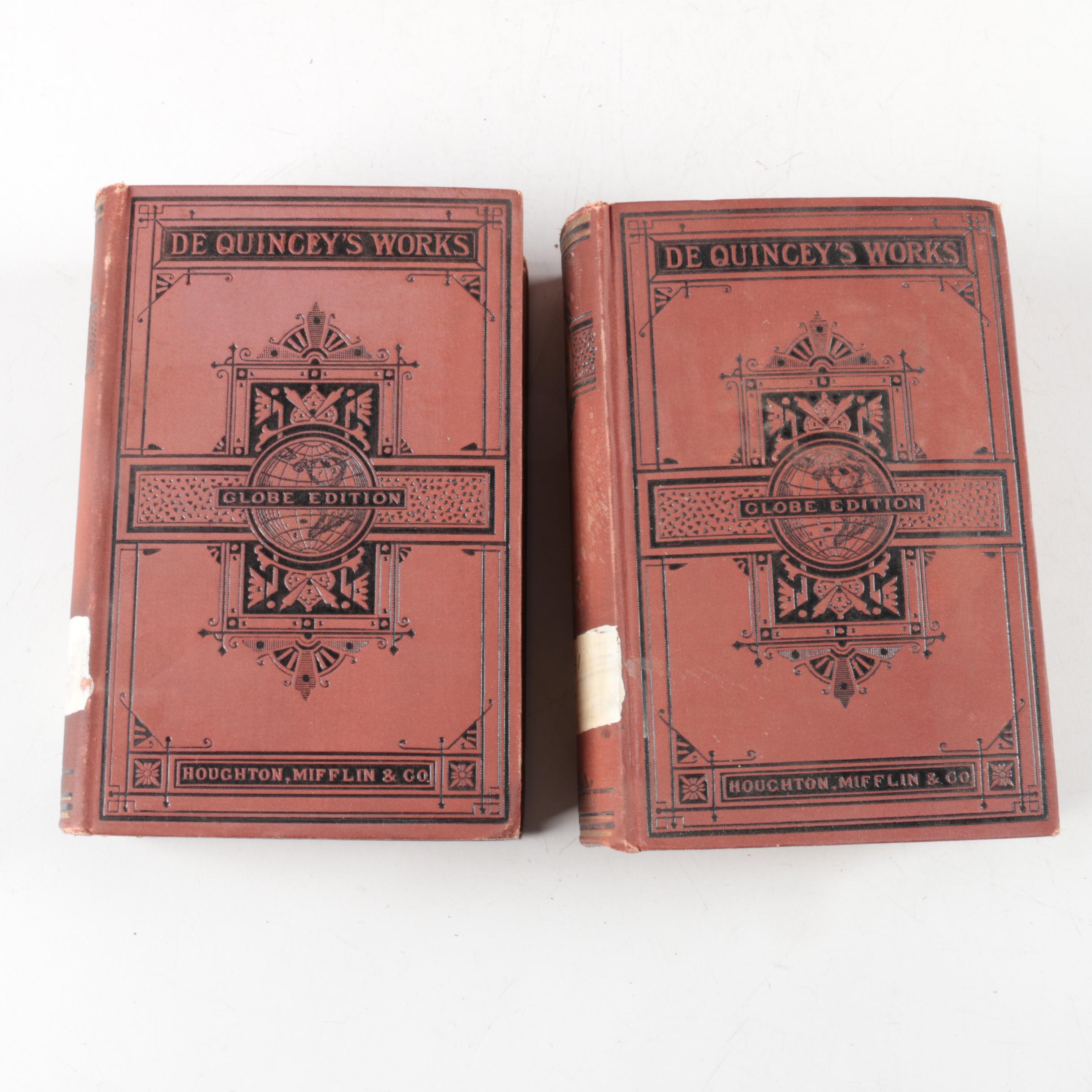 The Works of Voltaire, De Quincey and British Poets