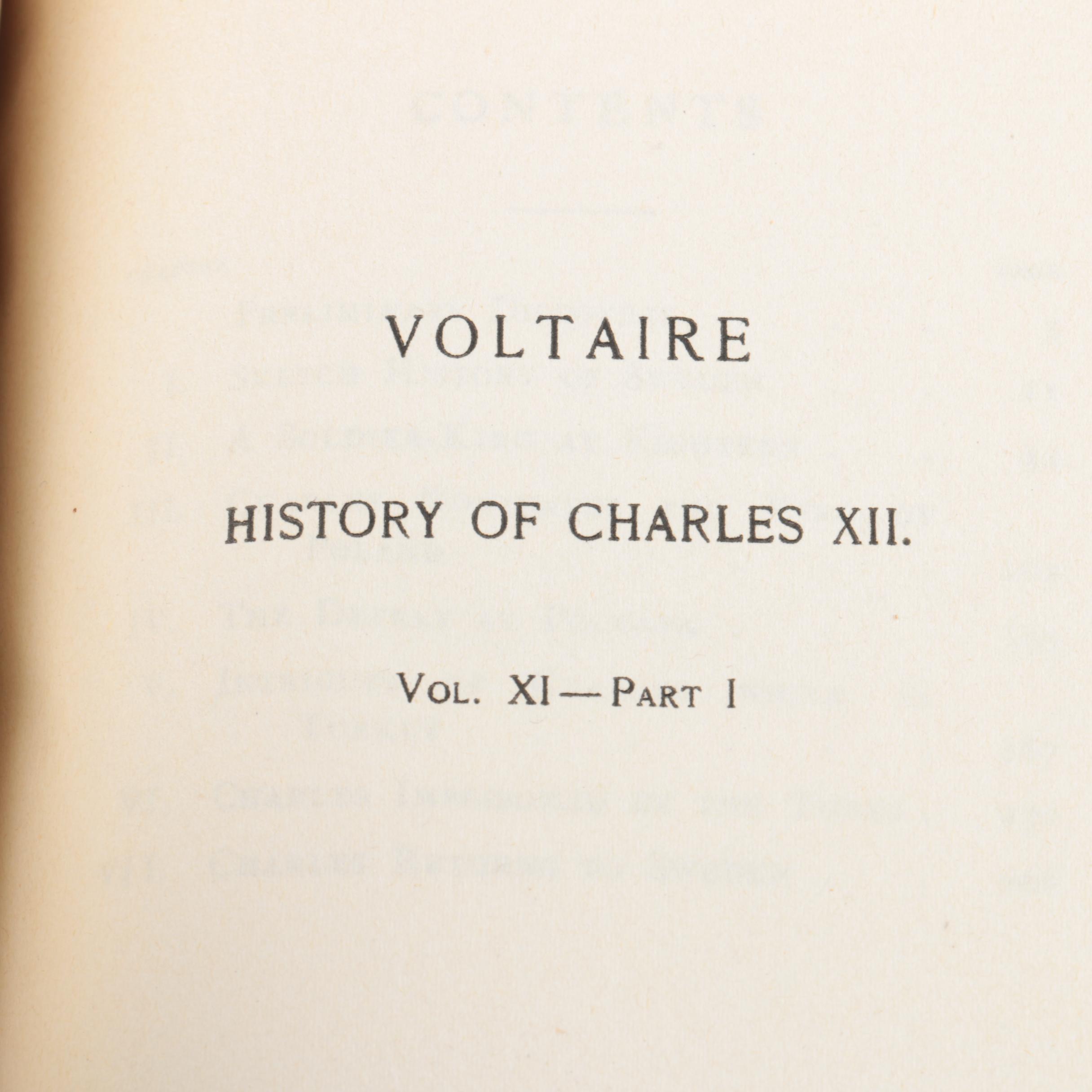The Works of Voltaire, De Quincey and British Poets