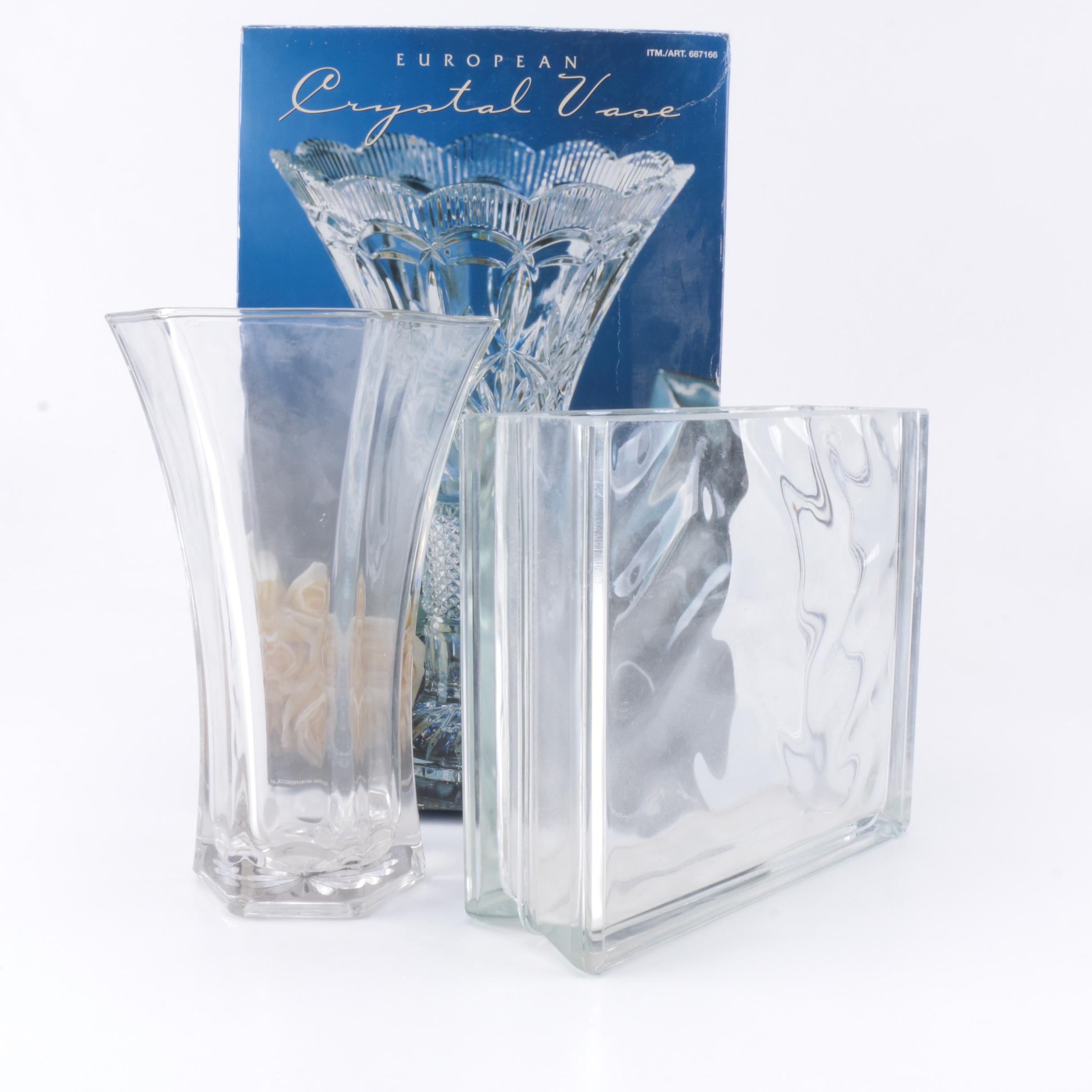 Glass and Crystal Vases