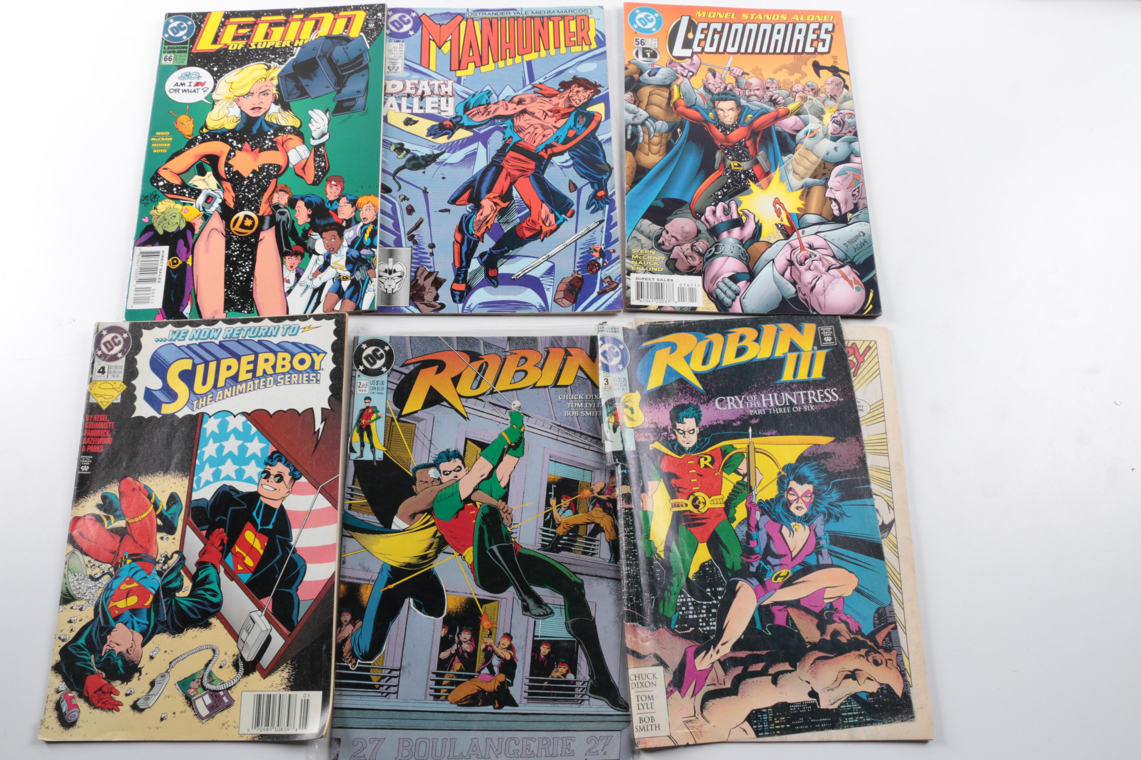 Collection of Modern Age DC Comic Books featuring "The New Titans"