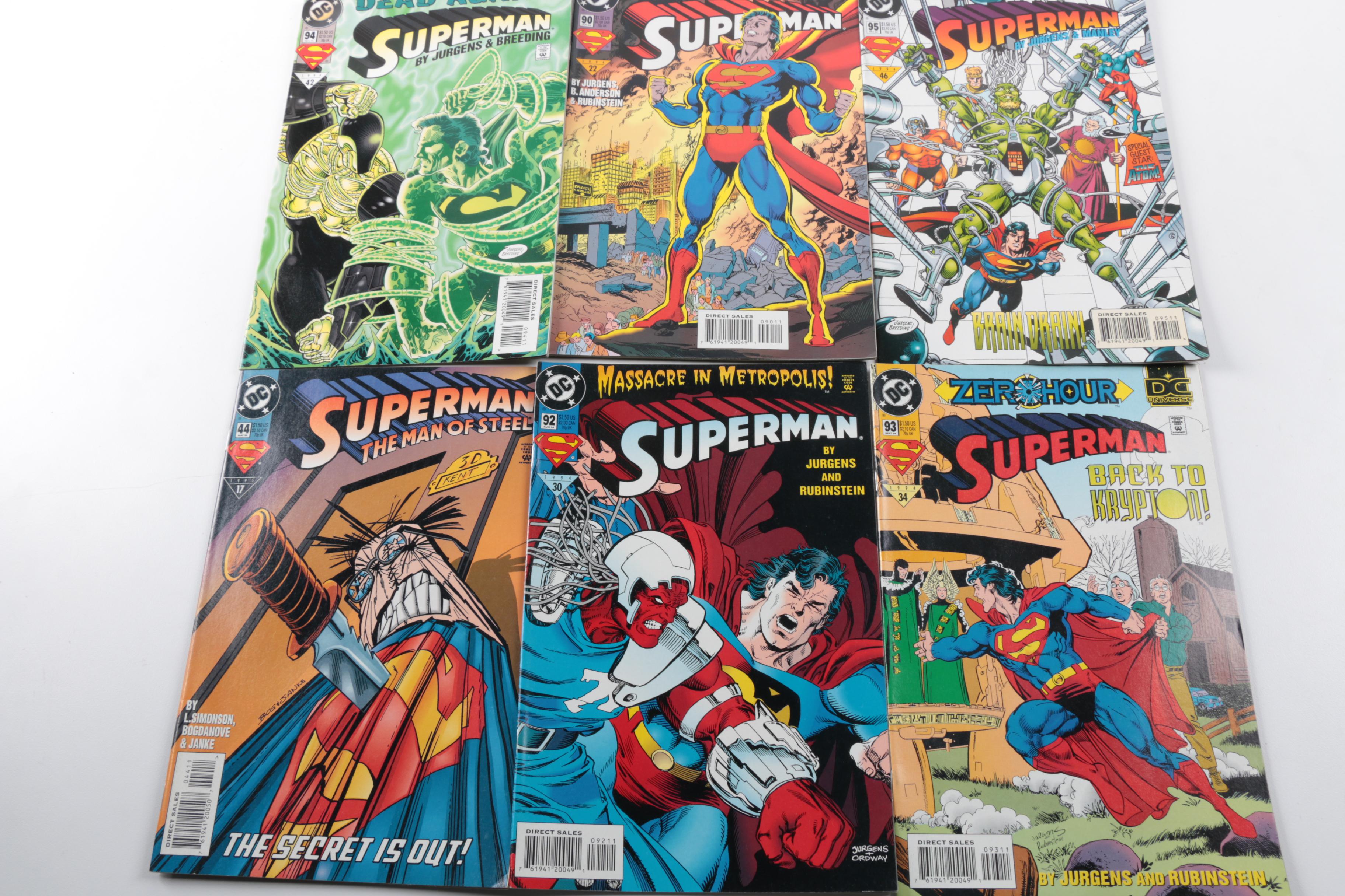 Collection of Modern Age DC Comic Books featuring "The New Titans"