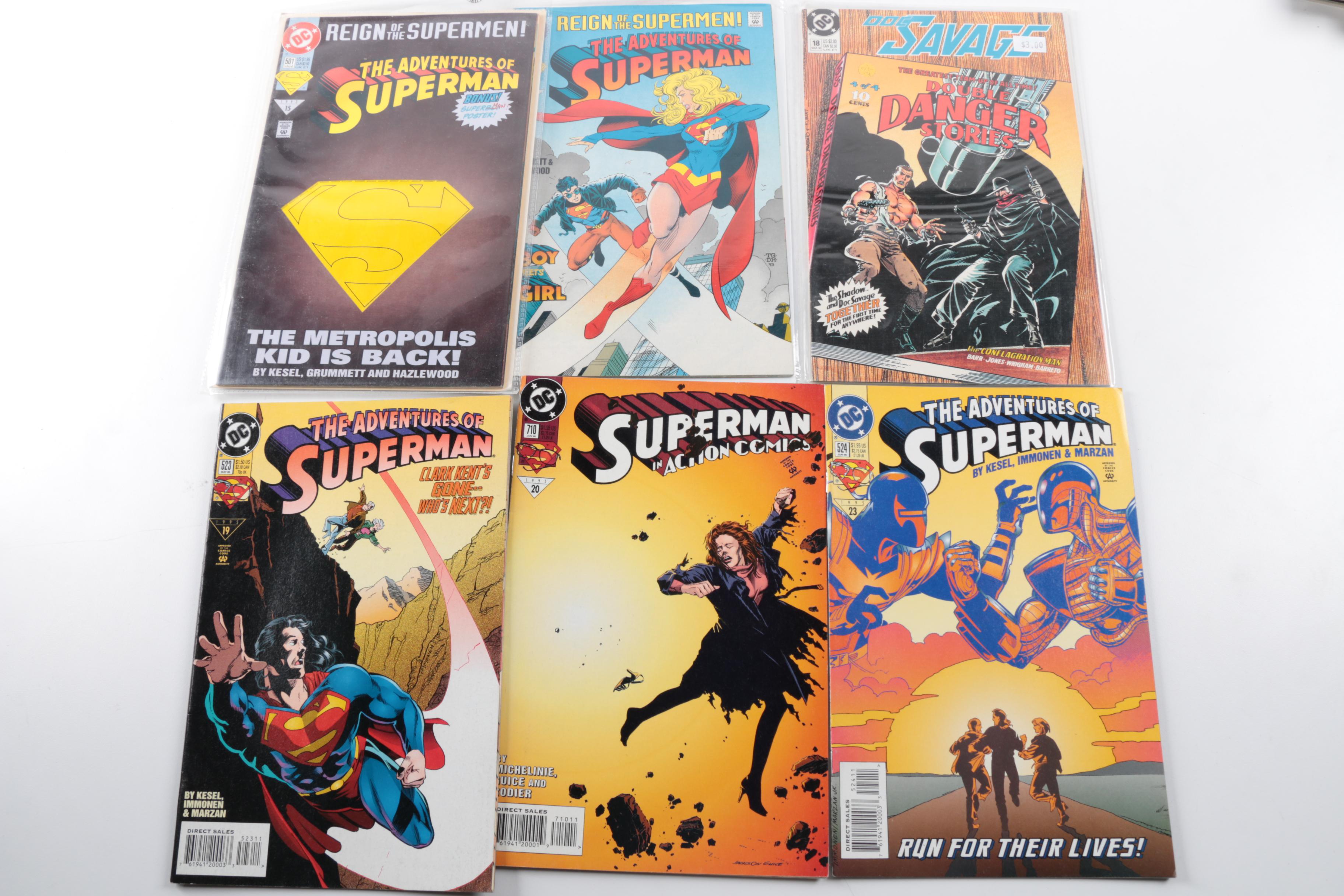 Collection of Modern Age DC Comic Books featuring "The New Titans"