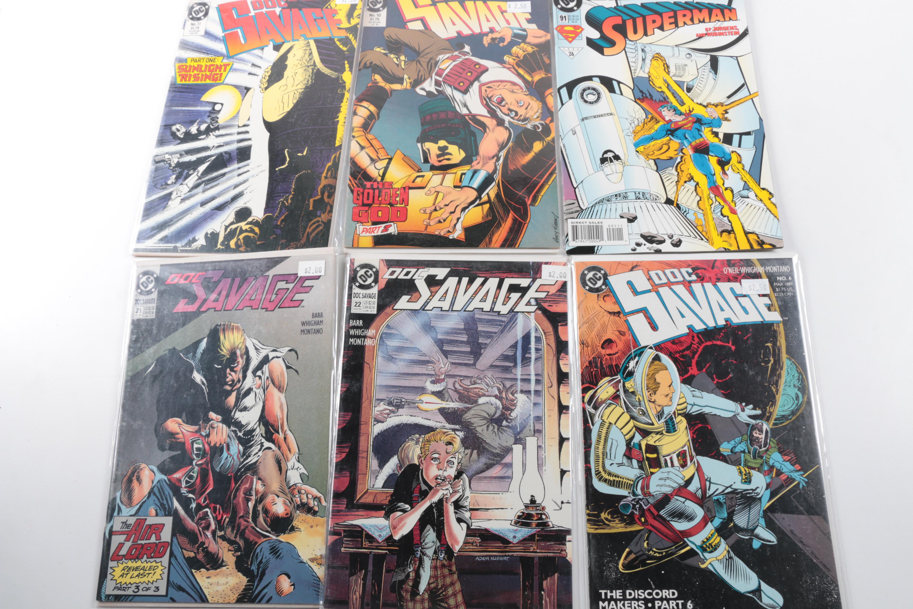 Collection of Modern Age DC Comic Books featuring "The New Titans"