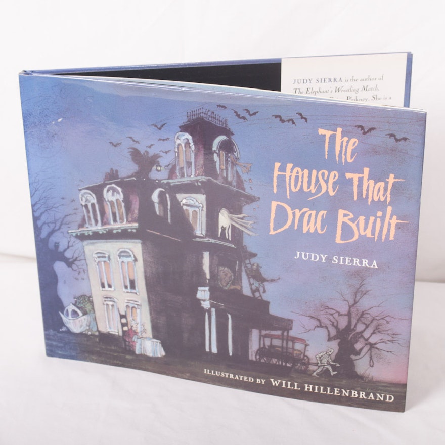 Signed and Illustrated First Edition of "The House That Drac Built"