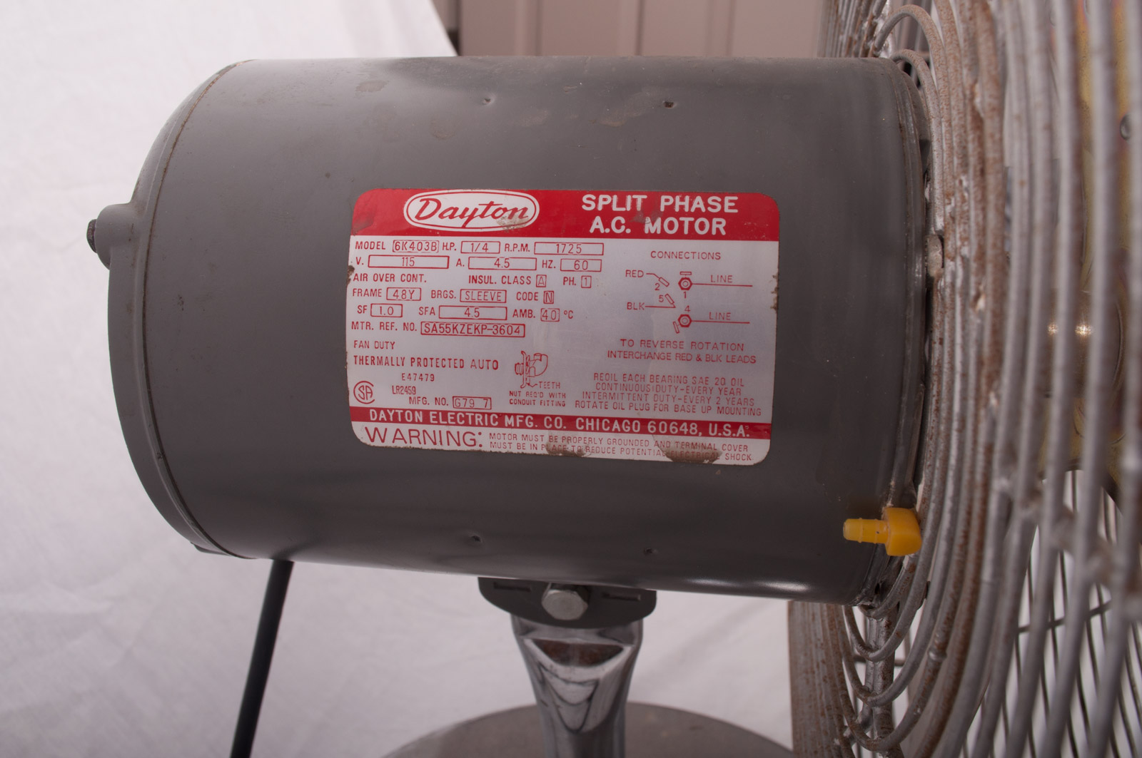 Vintage Dayton Portable Fan