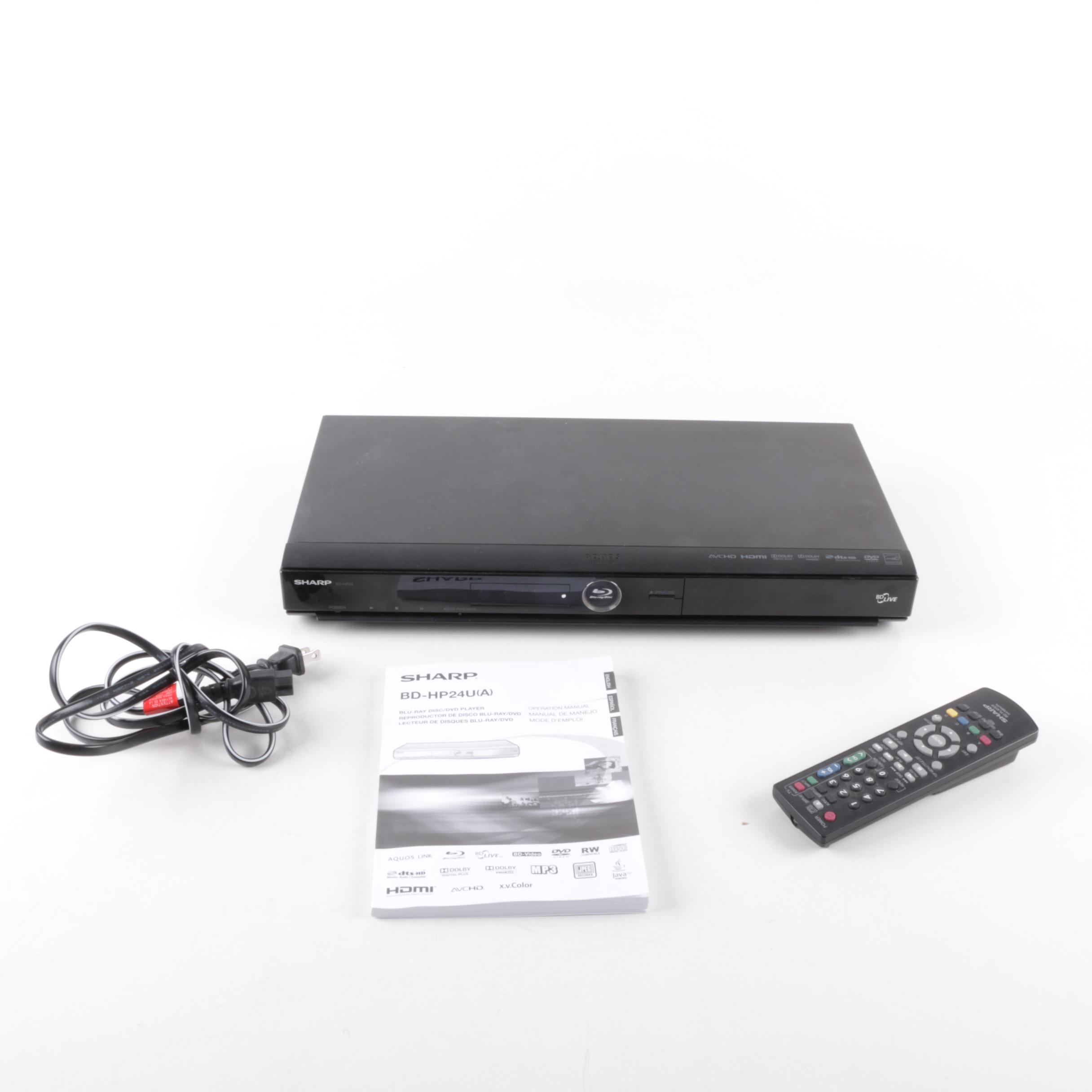 Sharp Blu-Ray Player