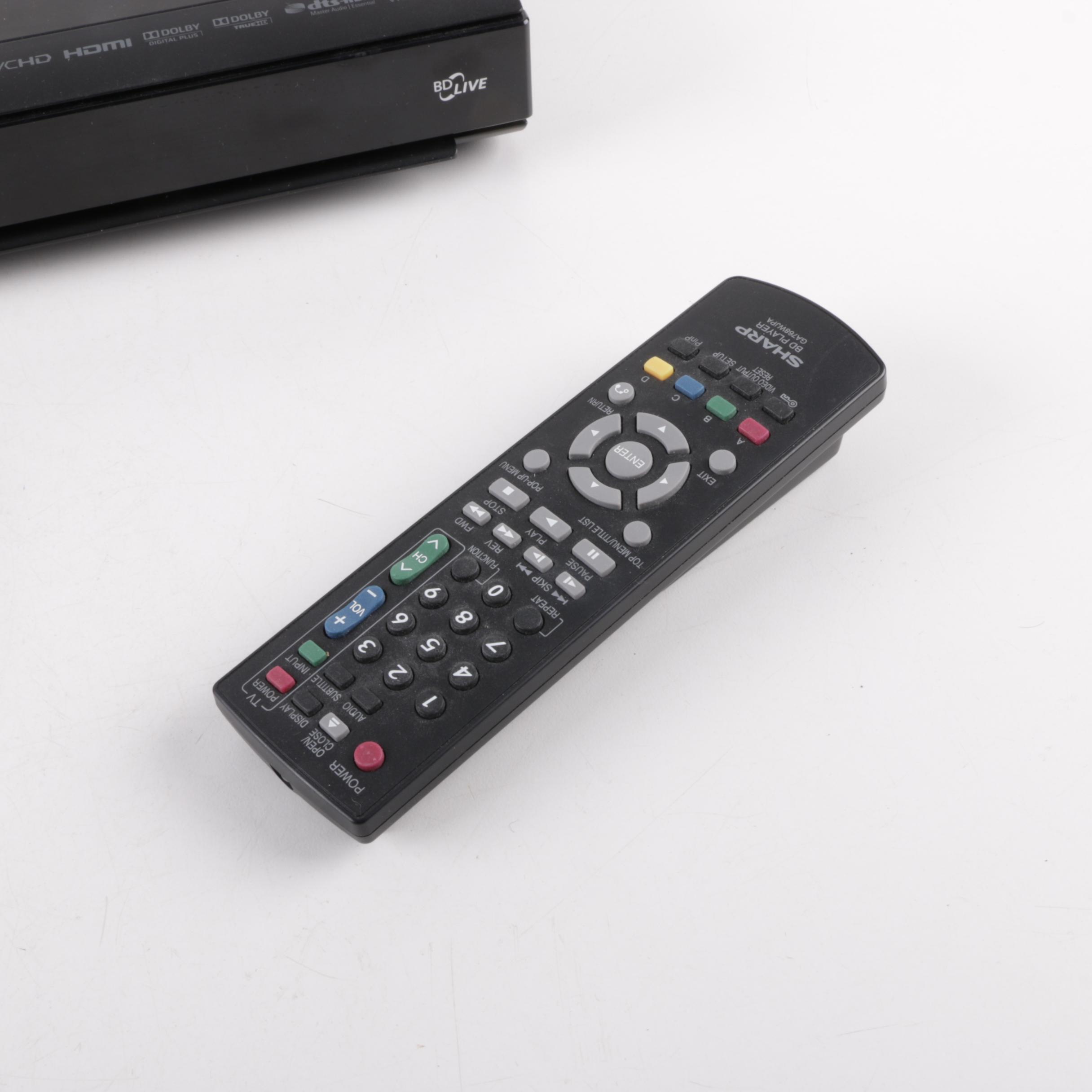 Sharp Blu-Ray Player