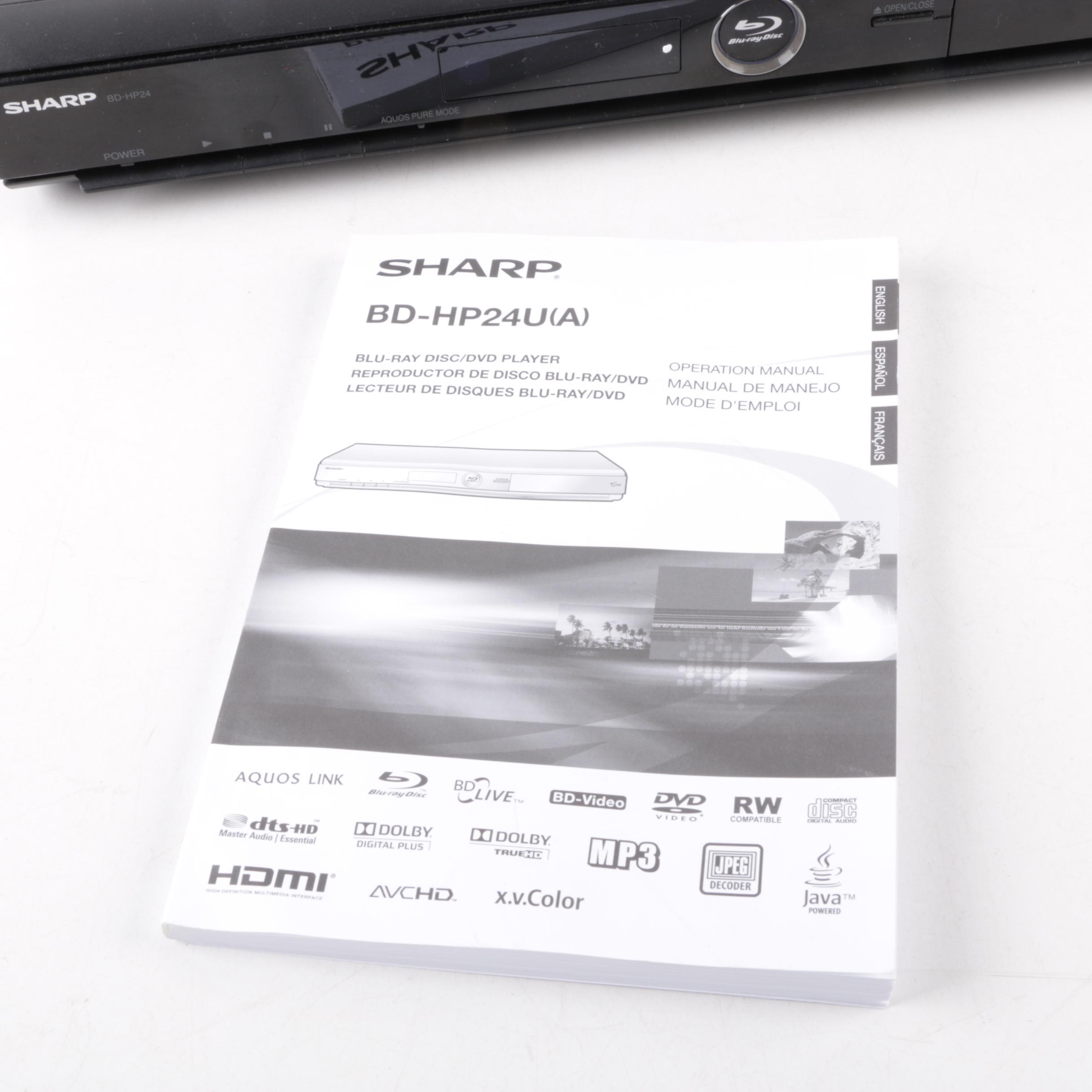 Sharp Blu-Ray Player