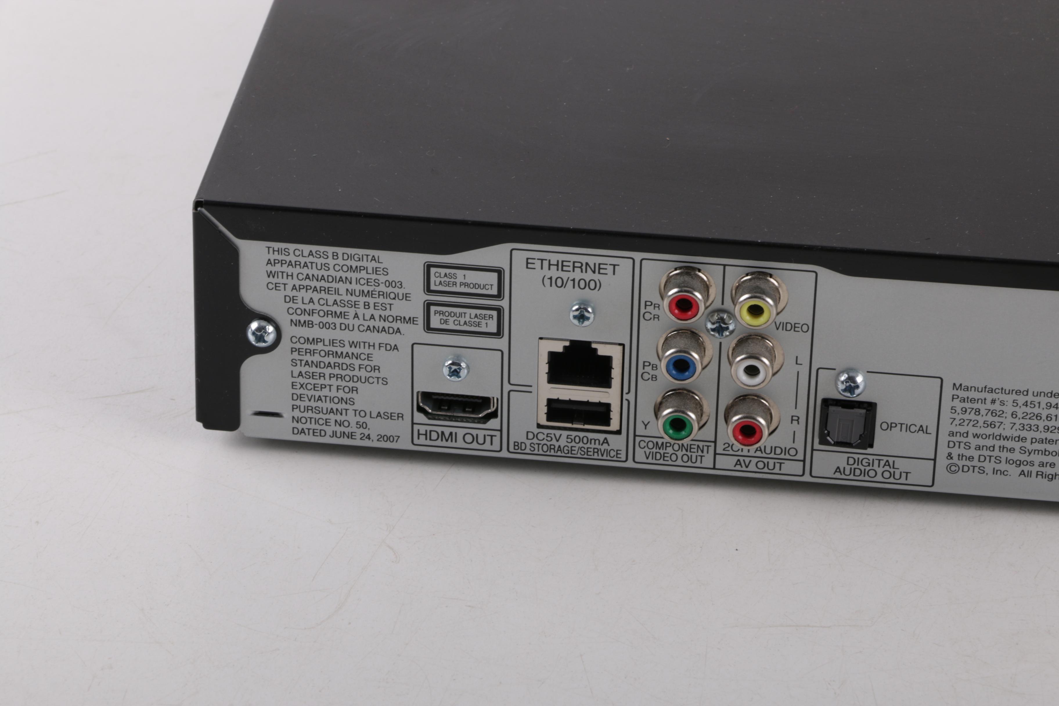 Sharp Blu-Ray Player