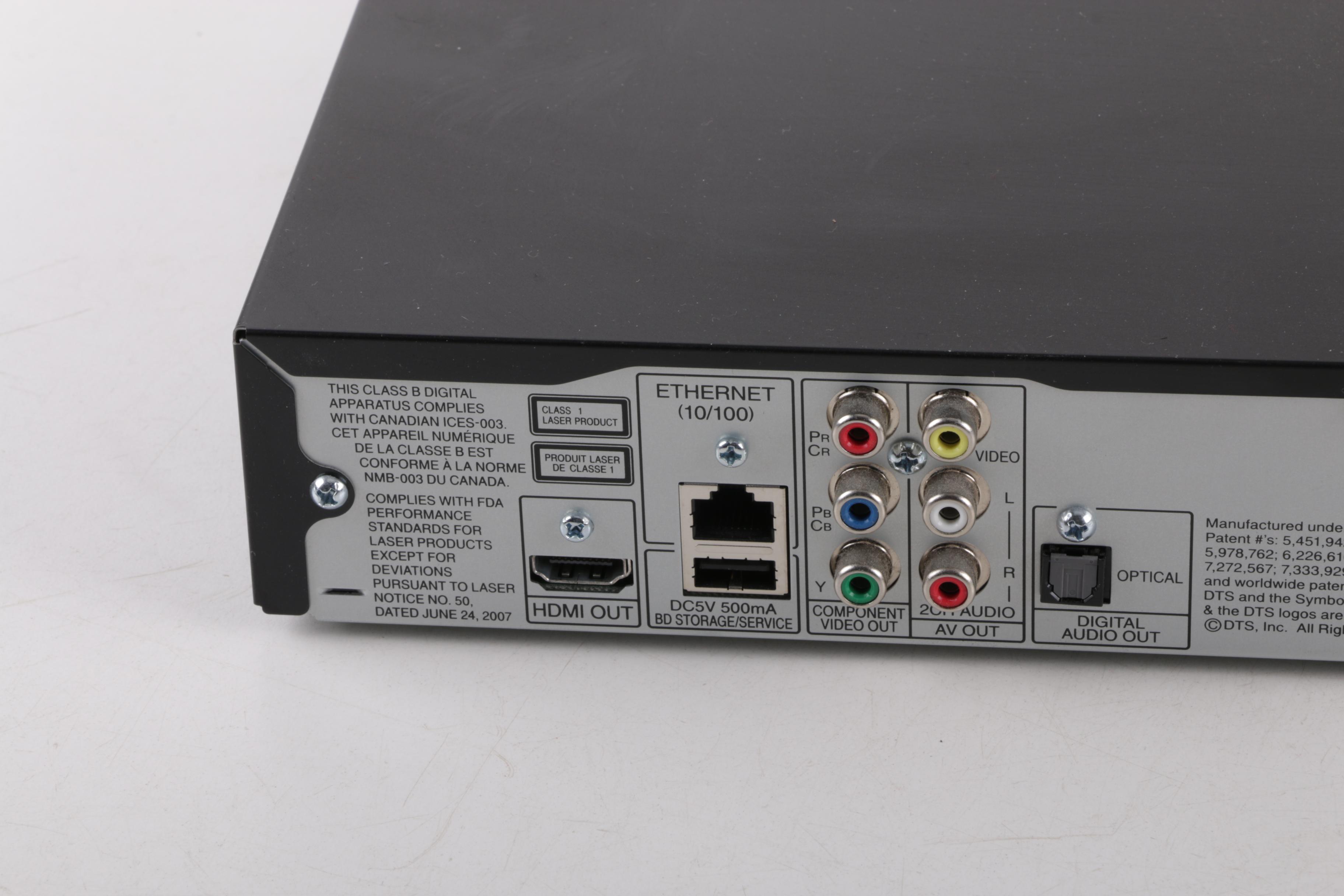 Sharp Blu-Ray Player