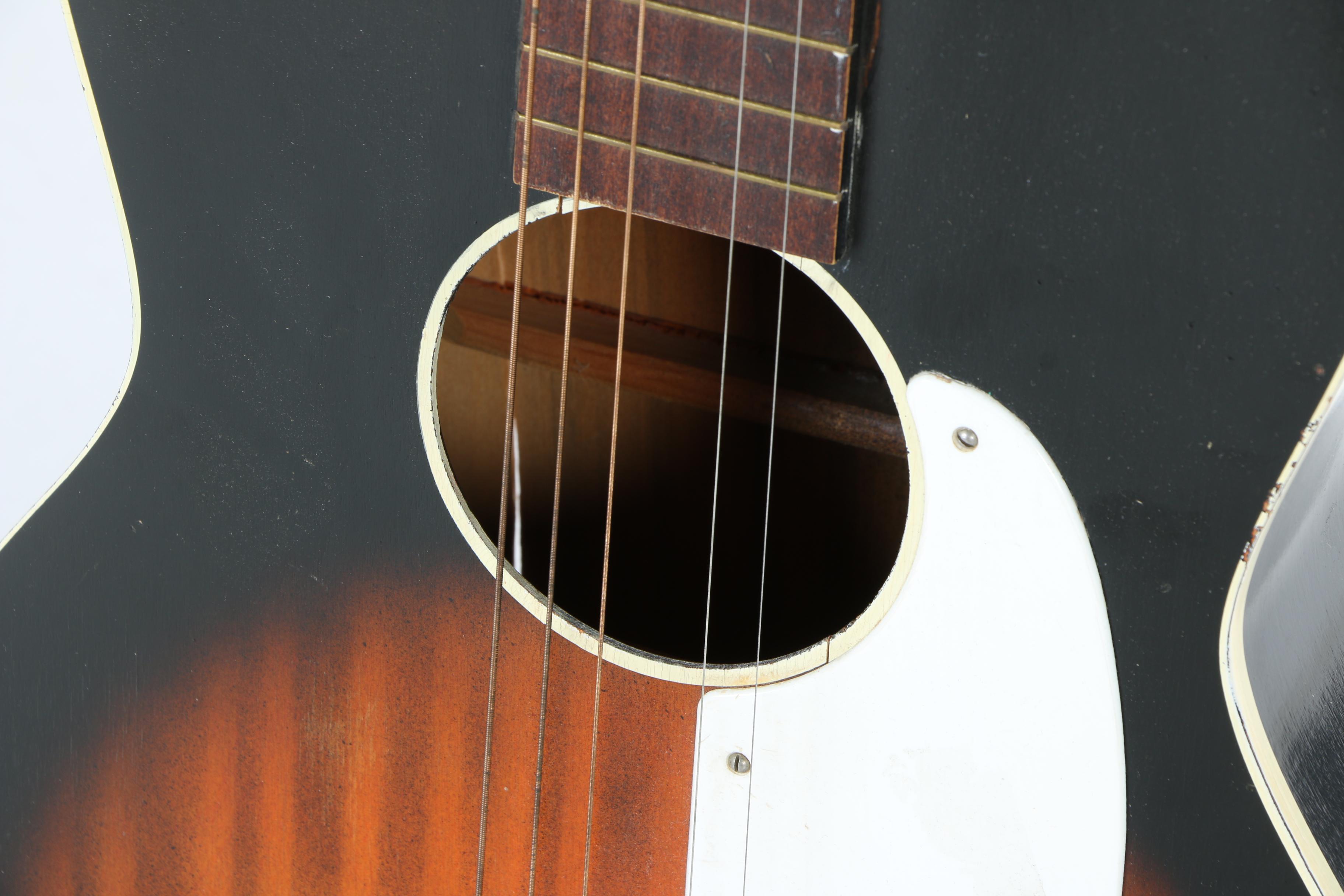 Stella Harmony Acoustic Guitar and Case