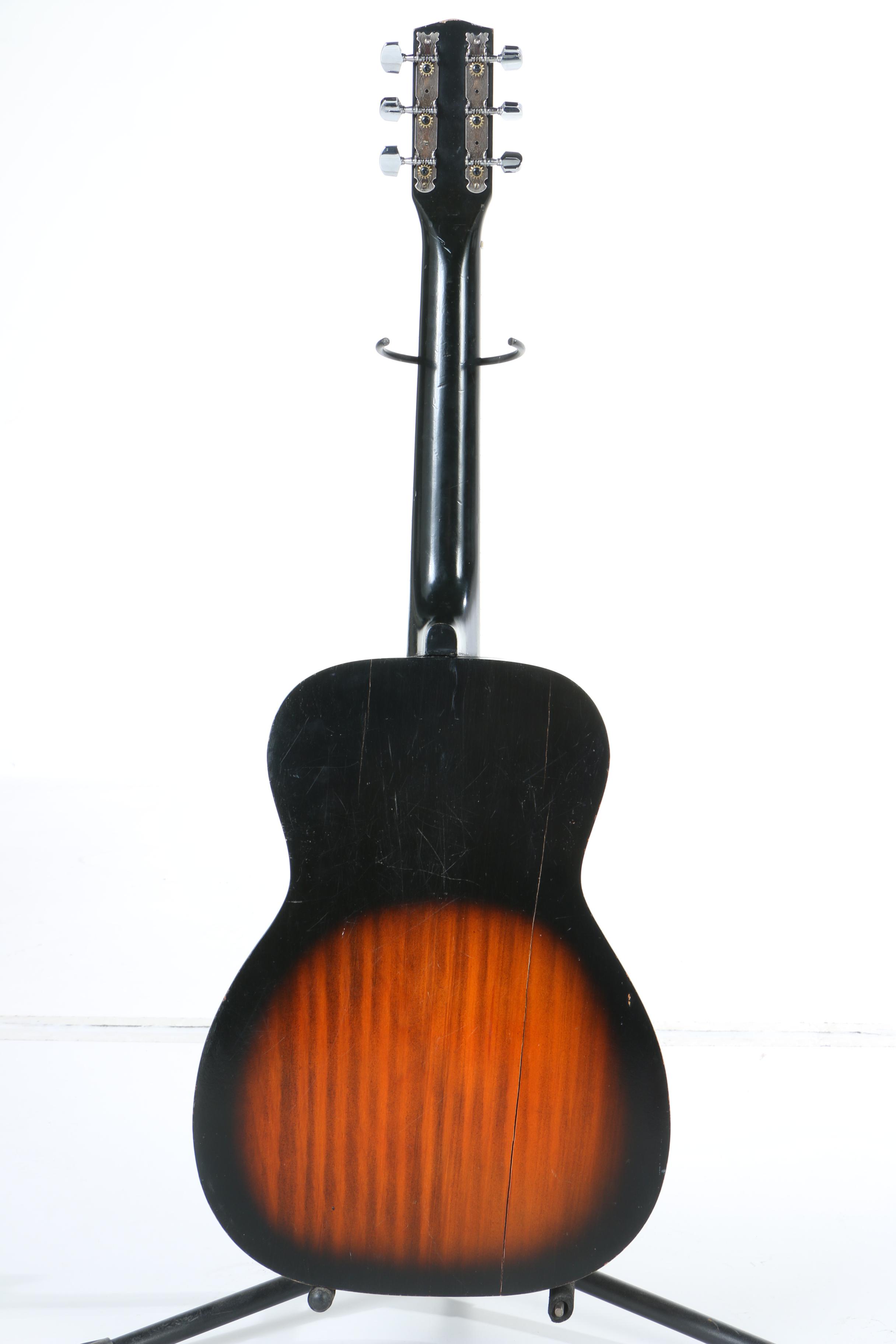 Stella Harmony Acoustic Guitar and Case