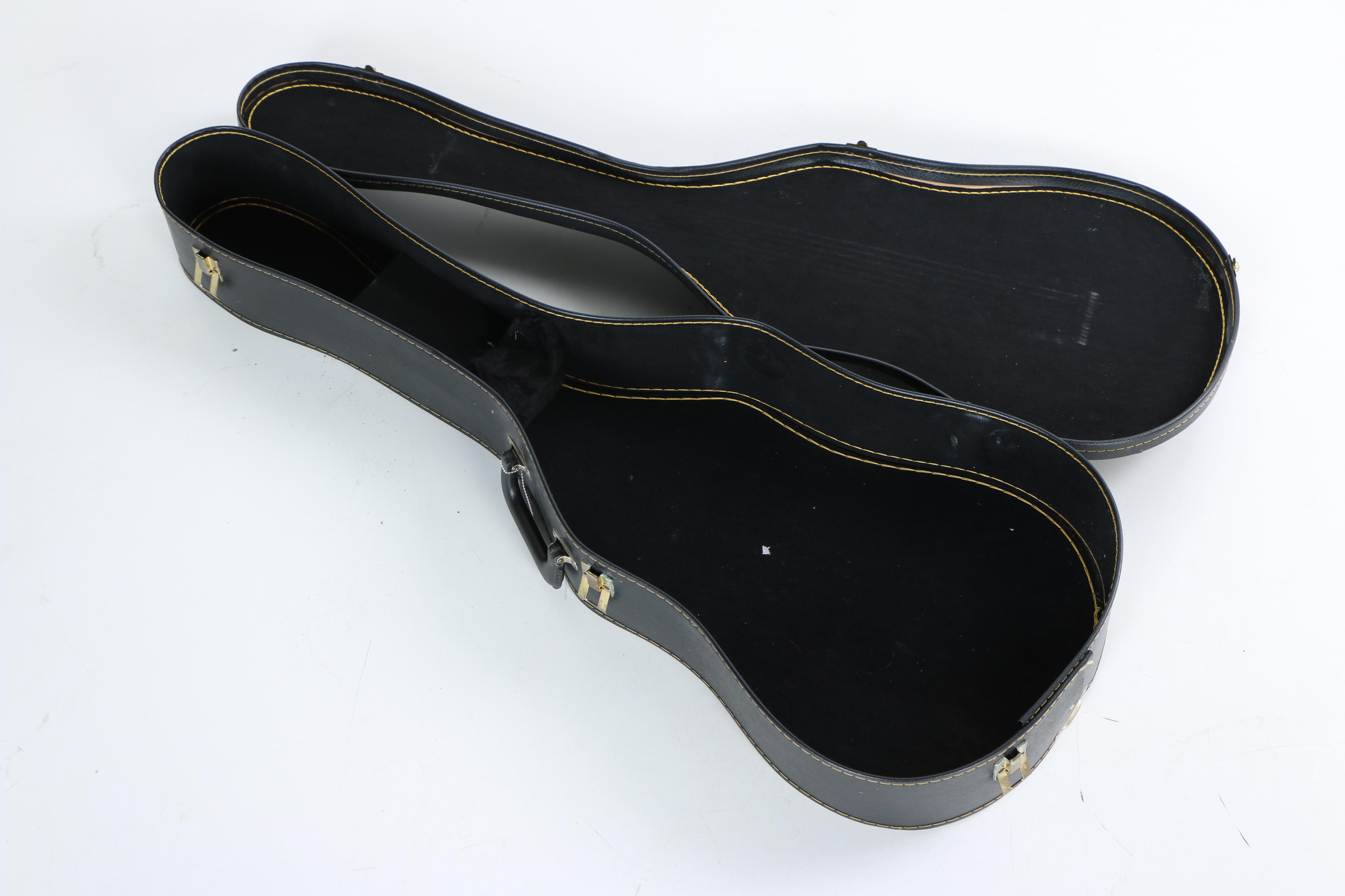 Stella Harmony Acoustic Guitar and Case