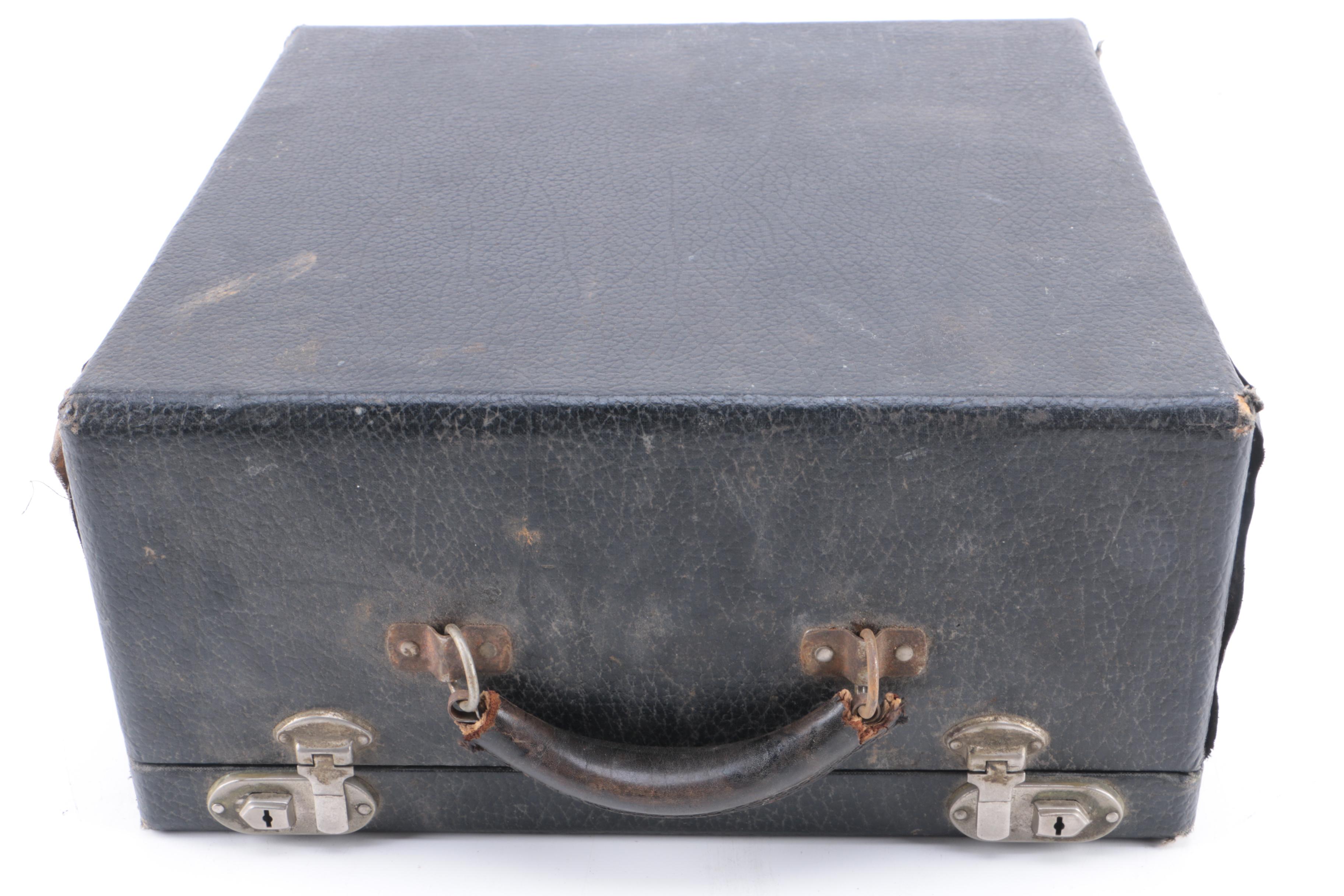 1930s Remington 5 Portable Typewriter with Case