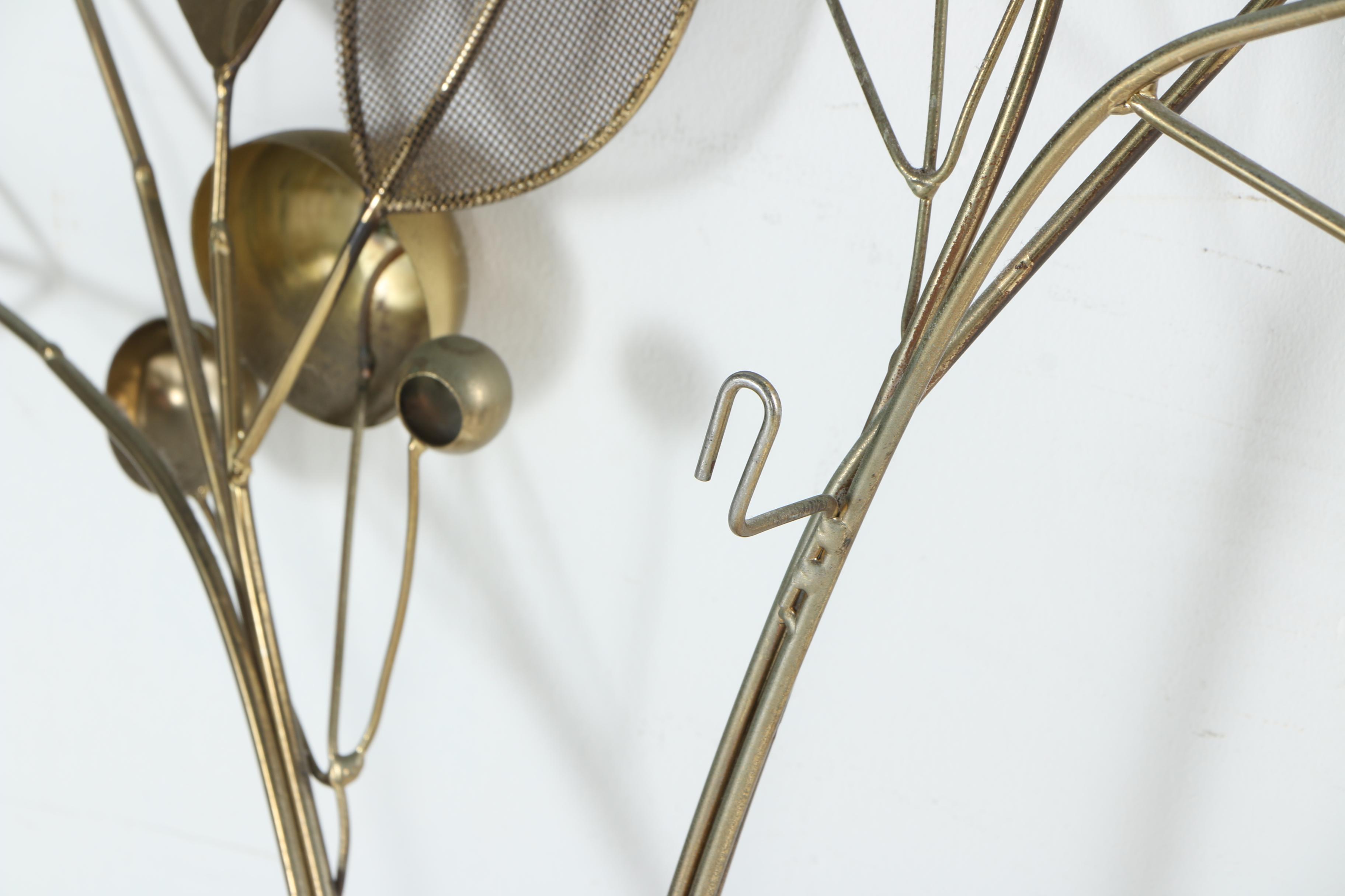 Curtis Jeré Foliate Themed Metal Wall Hanging