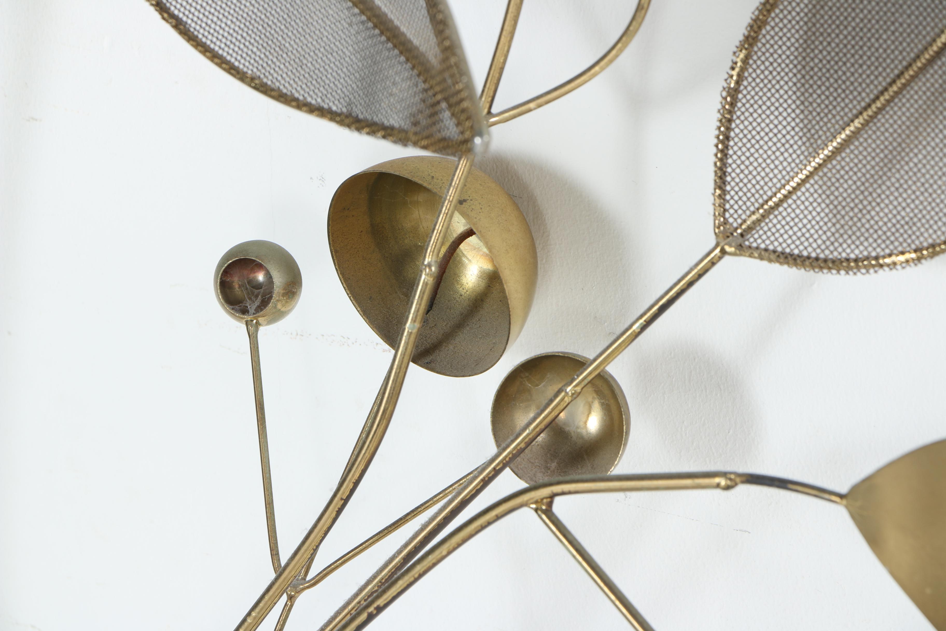 Curtis Jeré Foliate Themed Metal Wall Hanging