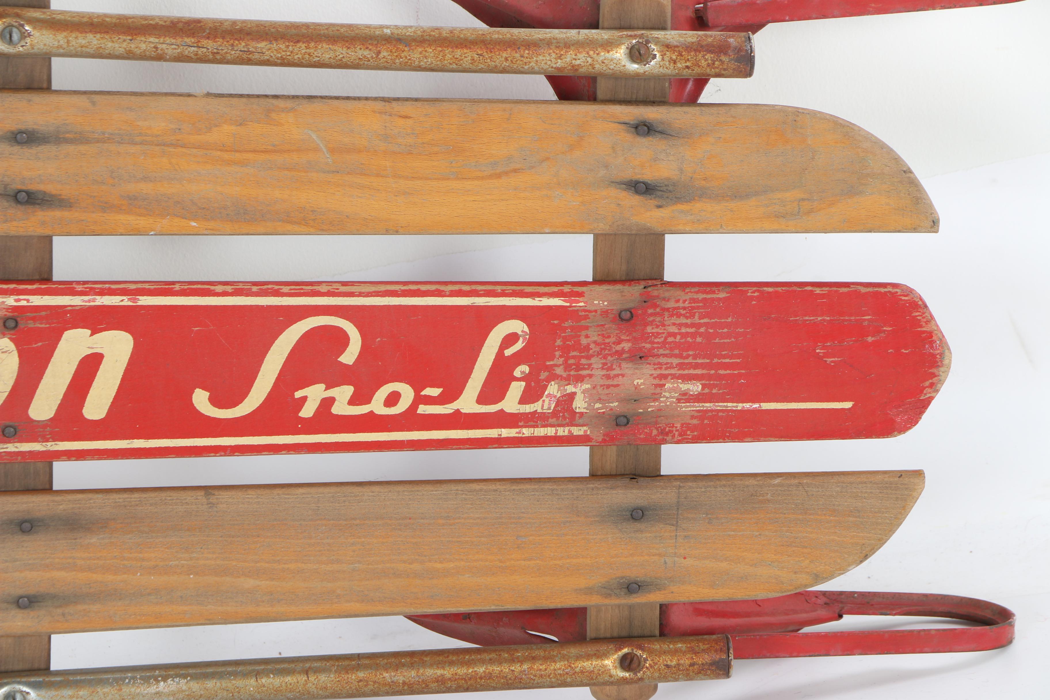 Circa 1950s Champion Sno-Liner Sled