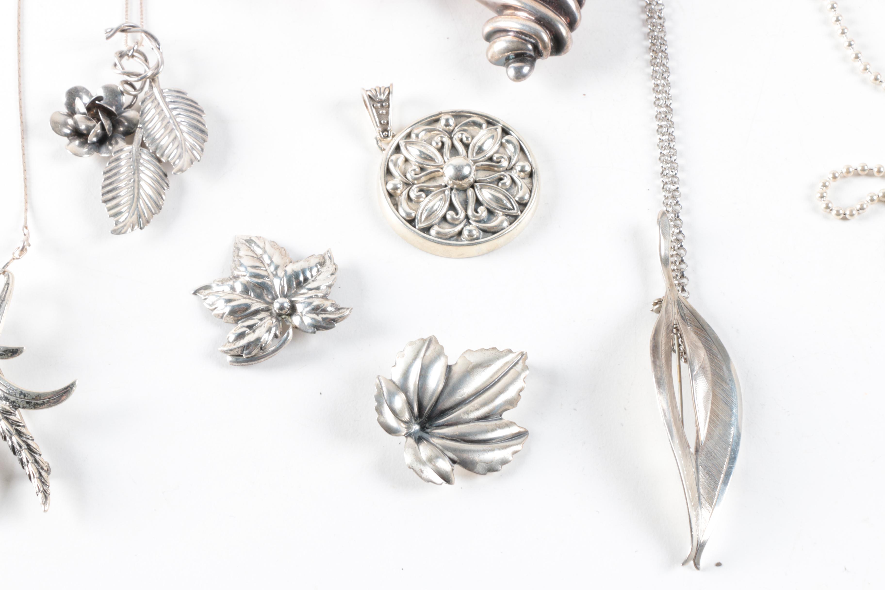 Selection of Sterling Silver Jewelry