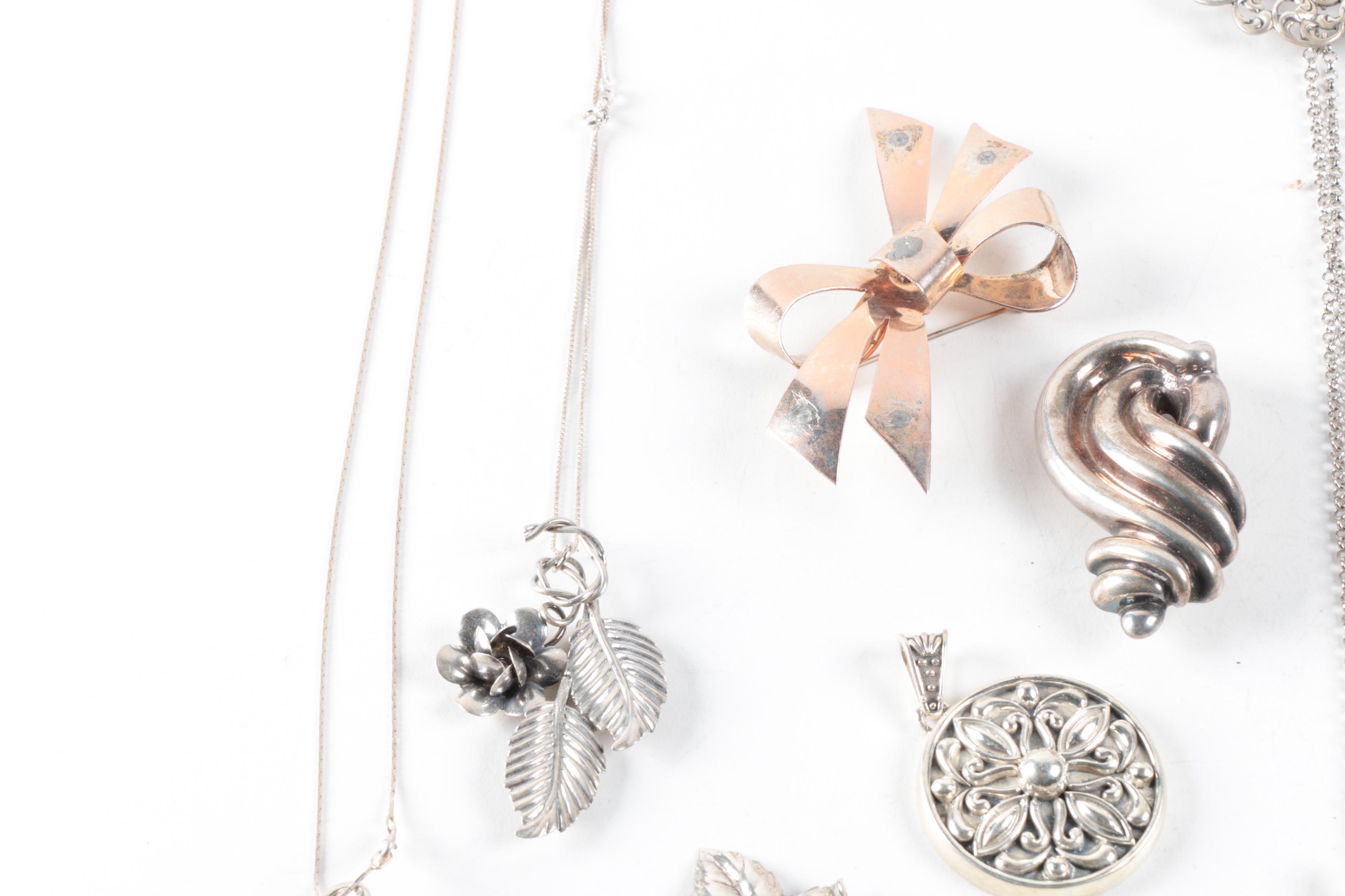 Selection of Sterling Silver Jewelry