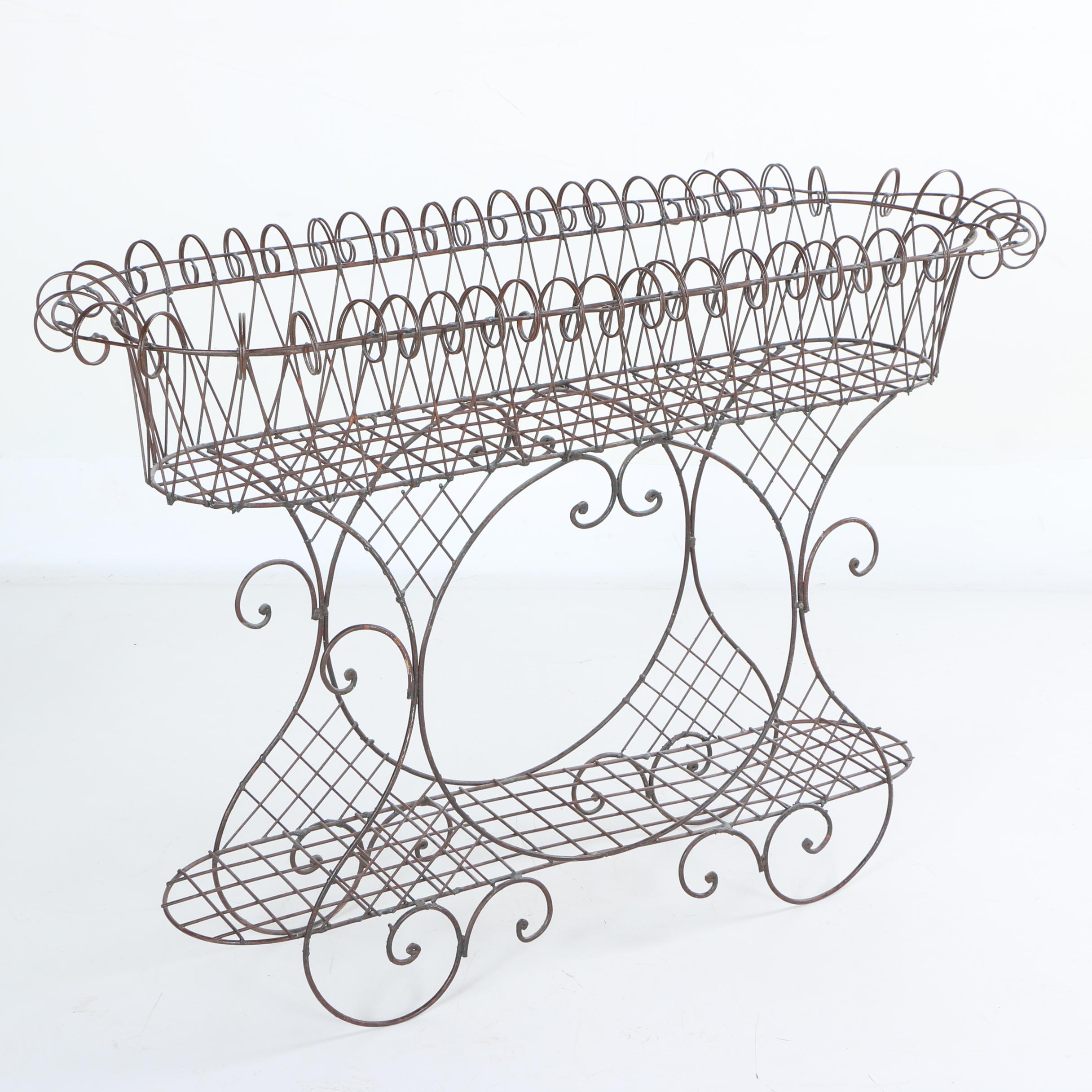 Tiered Wire Plant Stands
