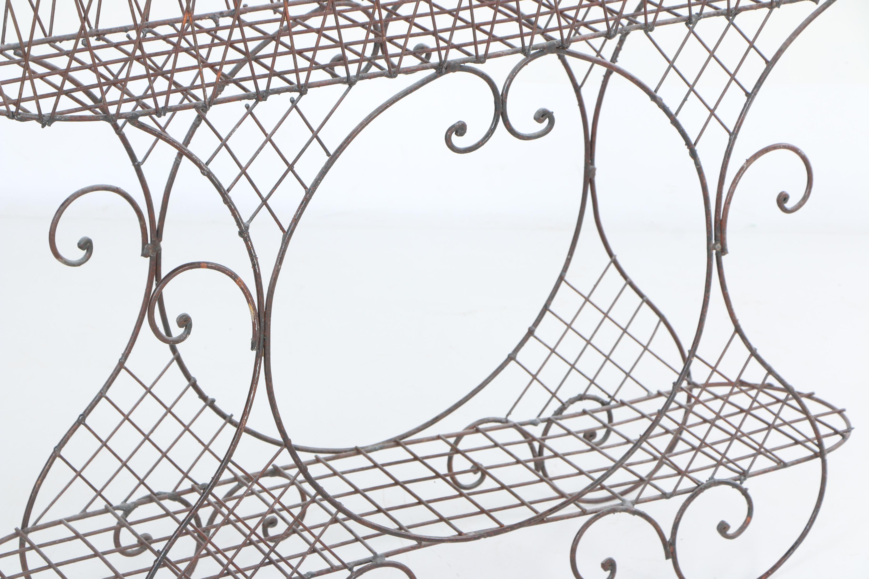 Tiered Wire Plant Stands