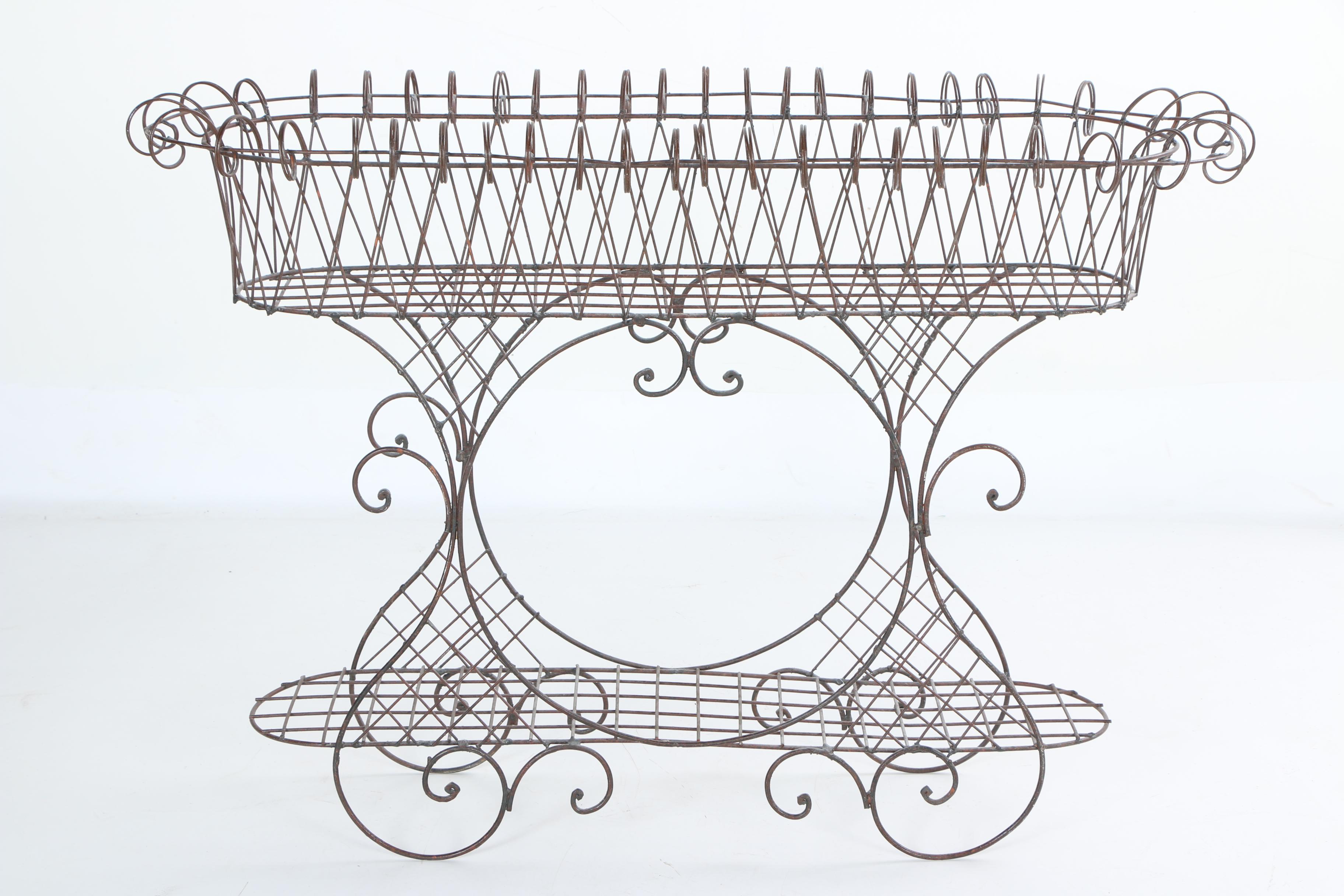 Tiered Wire Plant Stands