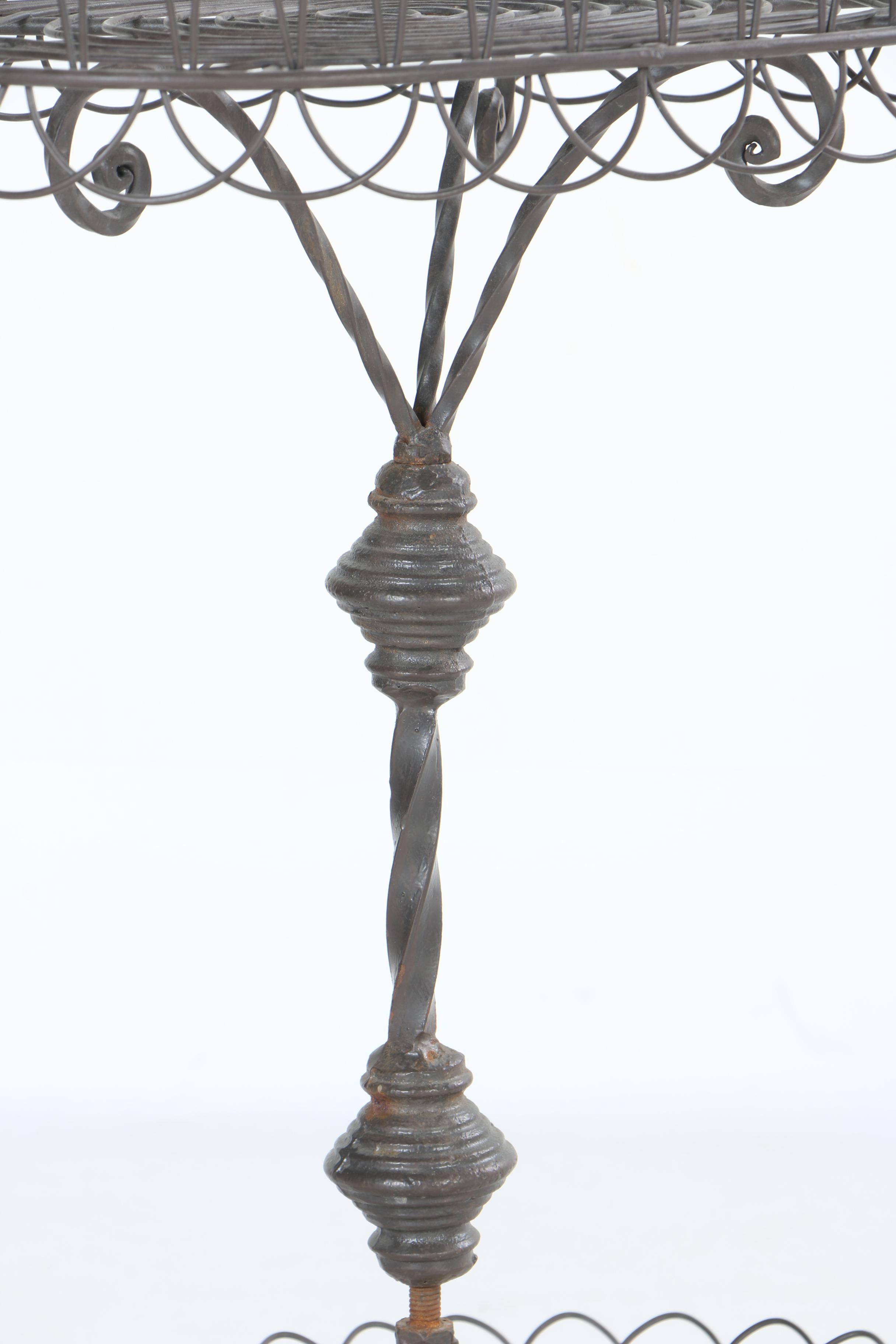 Tiered Wire Plant Stands